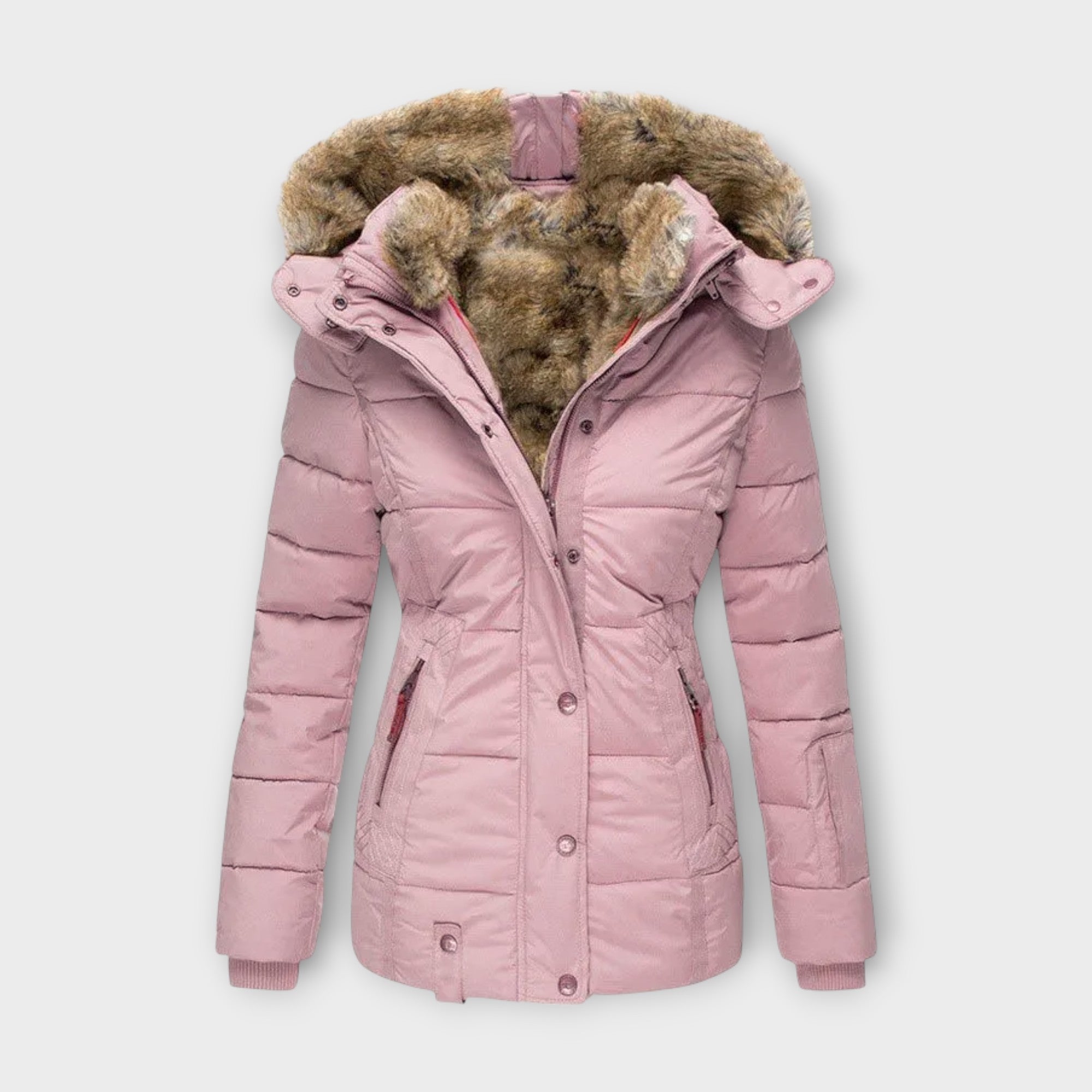 Emine - Chaqueta de cuero cómoda Luvamoda