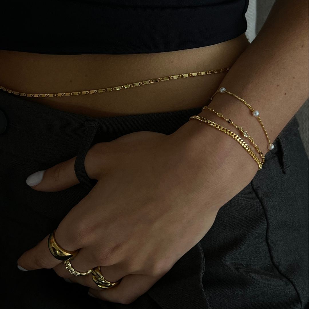 Pulsera de Oro del Amor y las Emociones LuvaModa