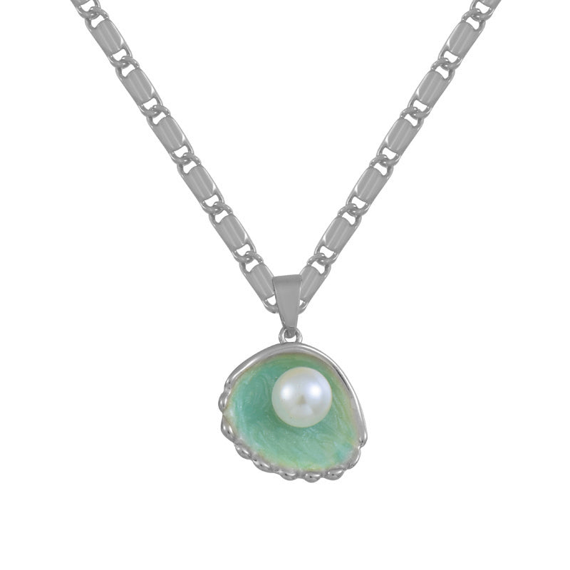 Collar con diseño de concha LuvaModa