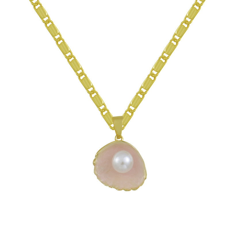 Collar con diseño de concha LuvaModa