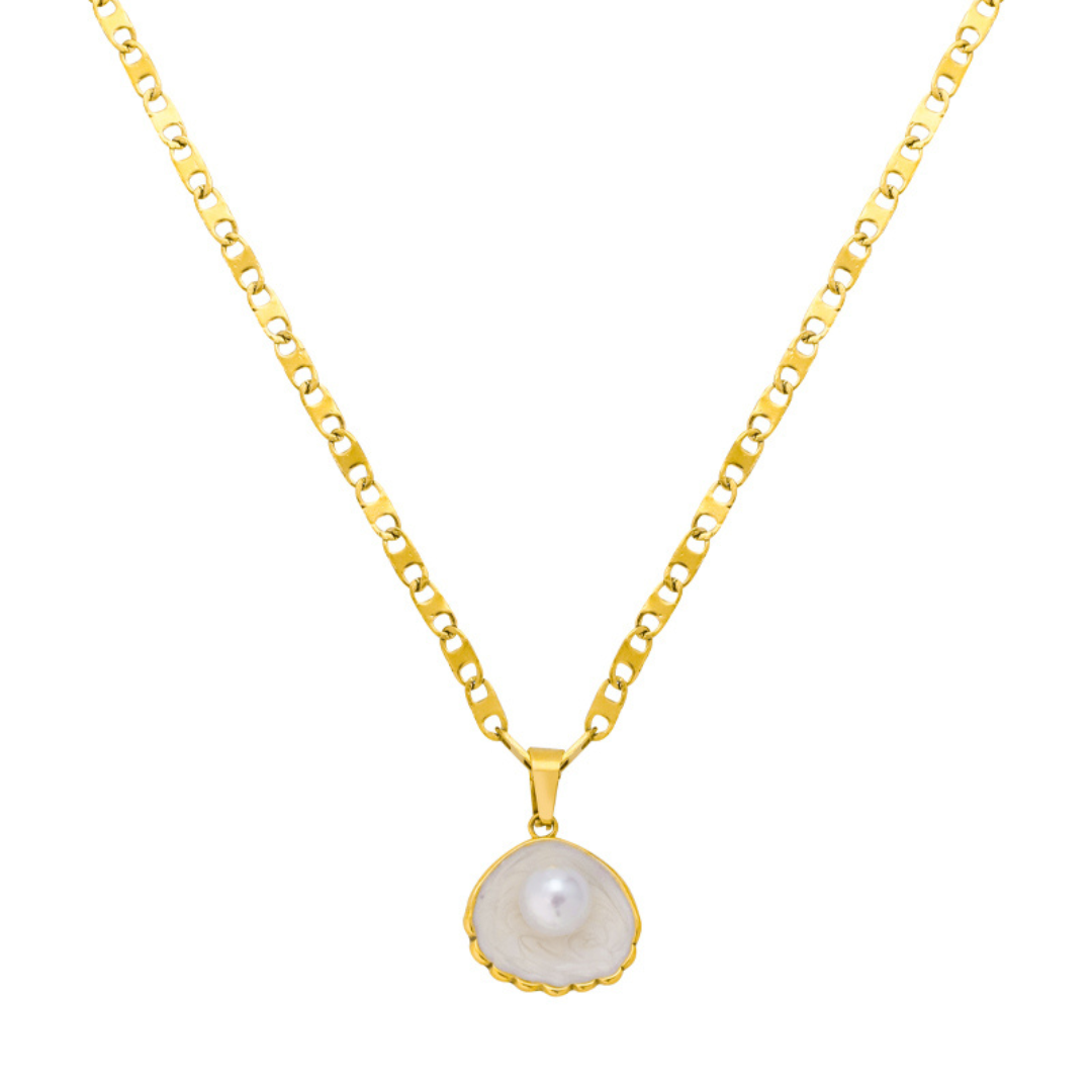 Collar con diseño de concha LuvaModa
