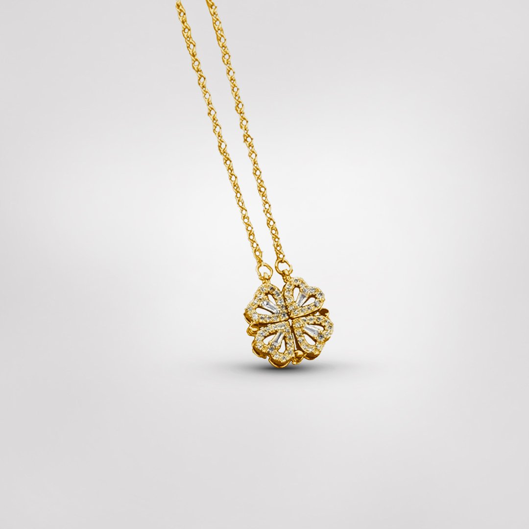 collar de trébol LuvaModa