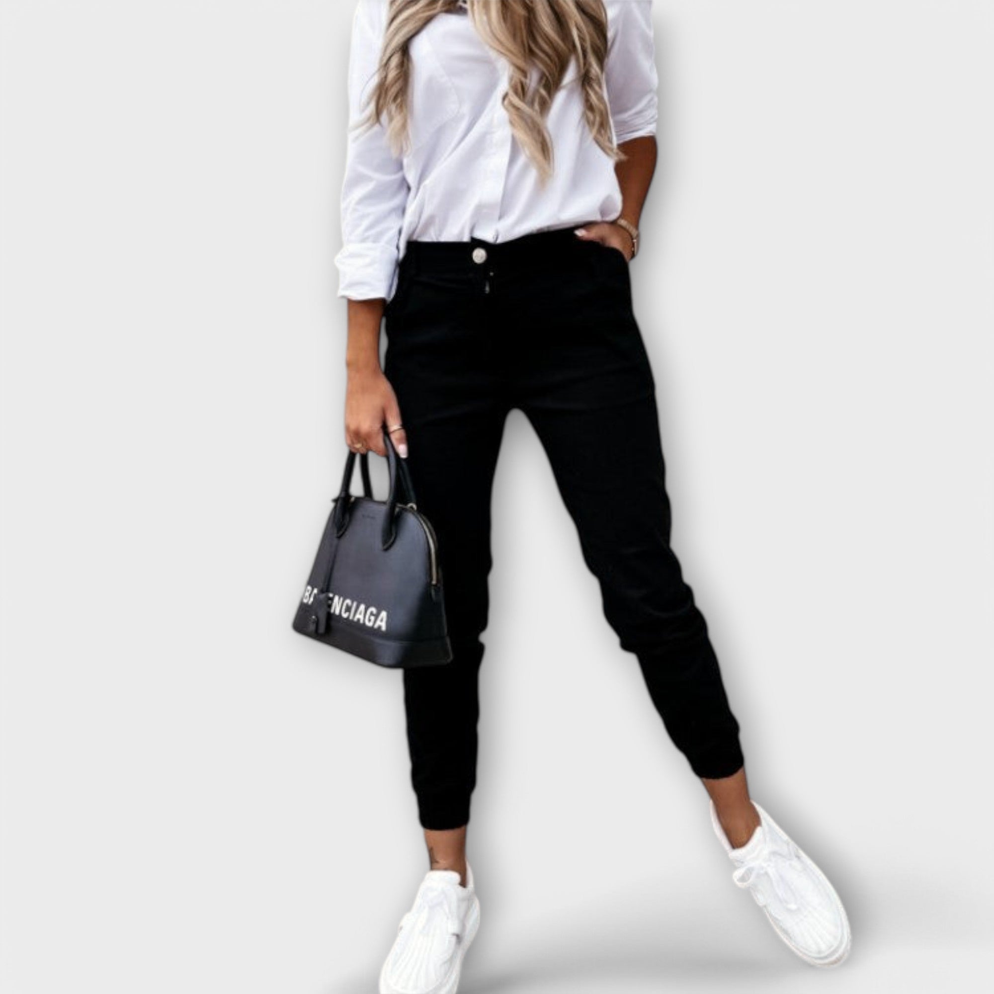 Melania - Pantalones elásticos LuvaModa