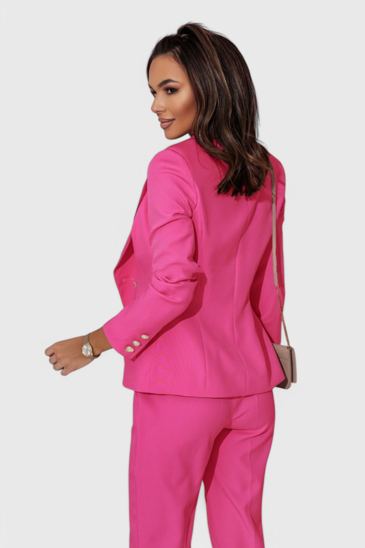 Conjunto elegante de blazer y pantalón Rosalin LuvaModa
