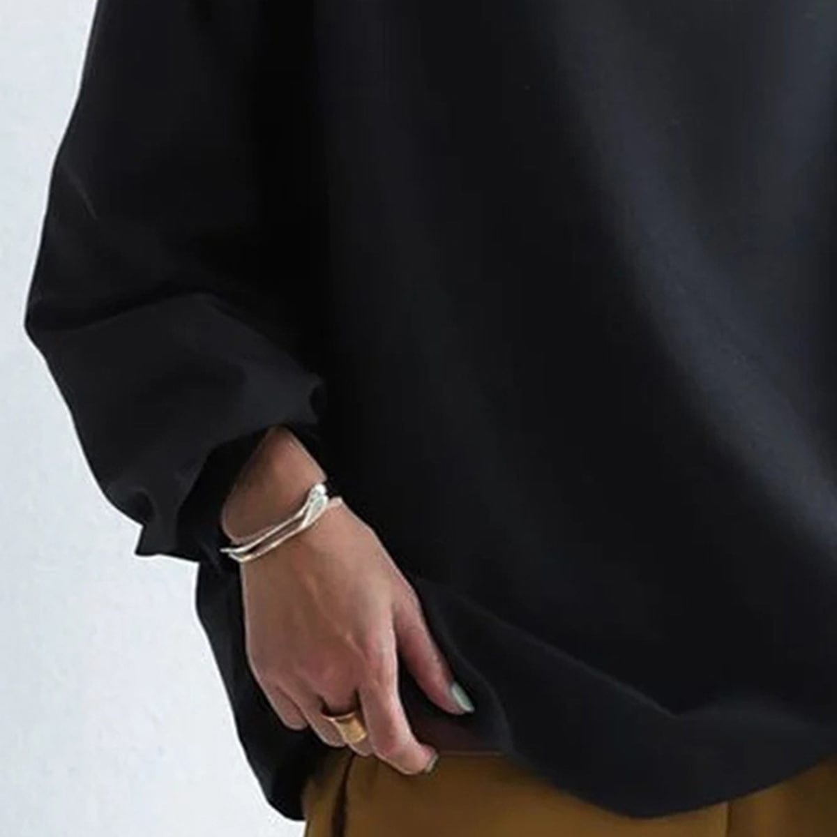 Ellie | Top de punto con cuello alto y textura suave Luvamoda