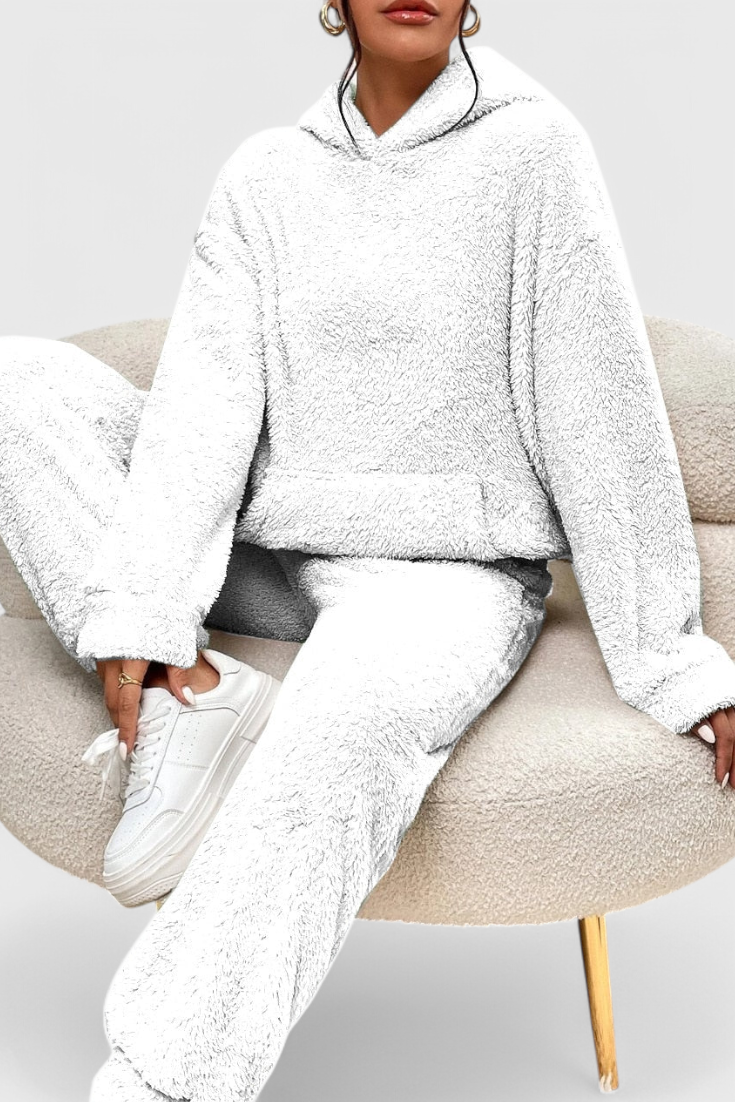 Conjunto de salón de peluche supersuave Billie LuvaModa