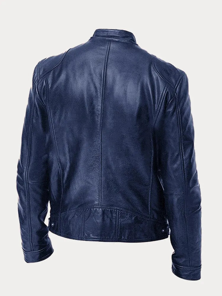 Carlos | Chaqueta de Cuero Elegante LuvaModa