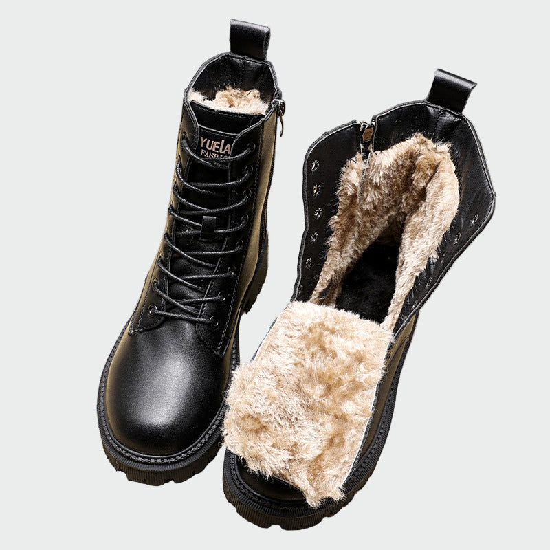 Botas de invierno de cuero LuvaModa