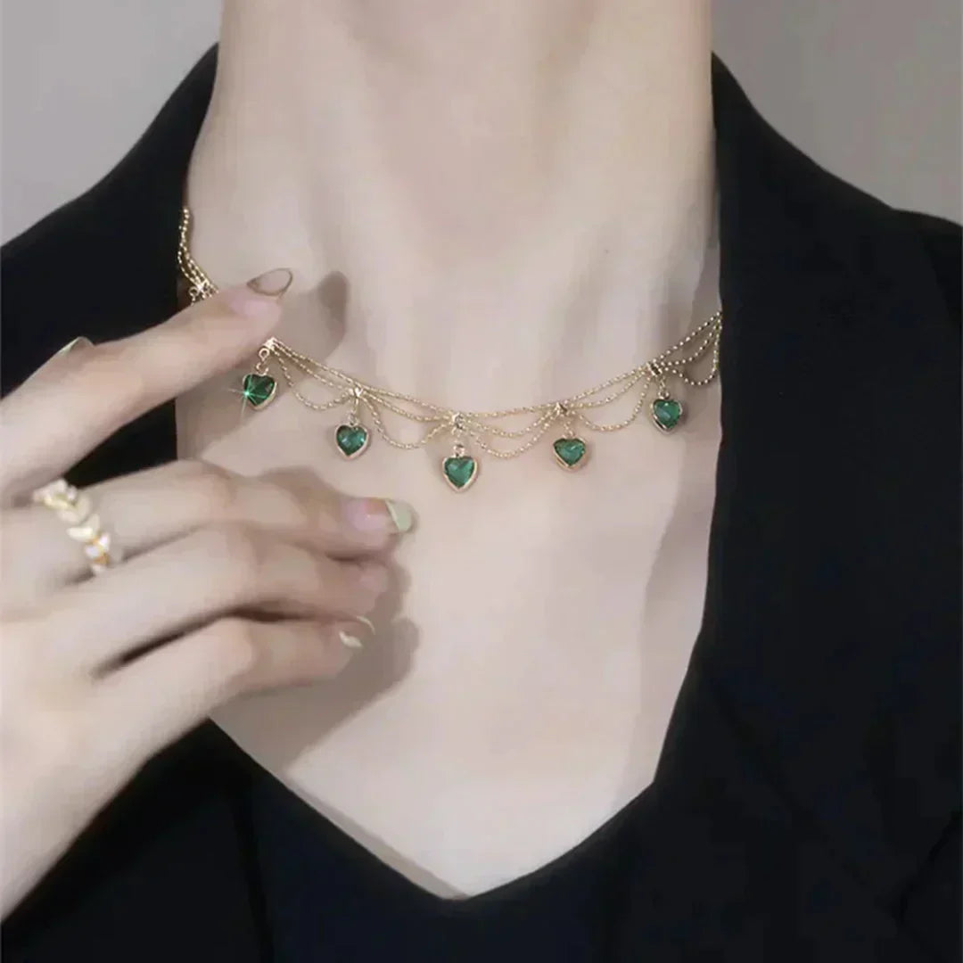 Collar de corazón LuvaModa