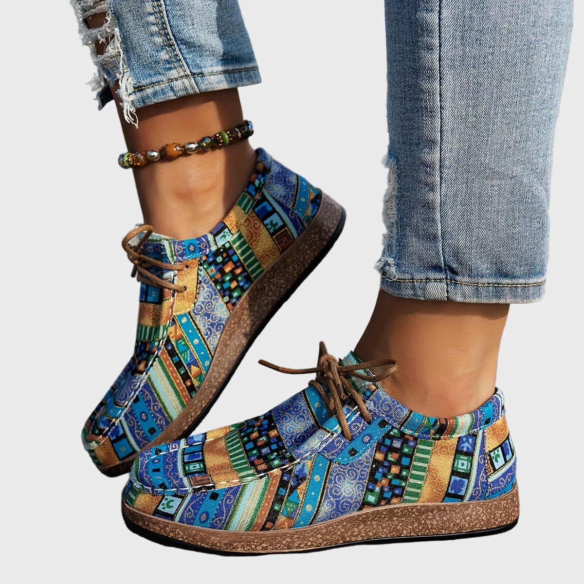 Zapatos bohemios coloridos LuvaModa