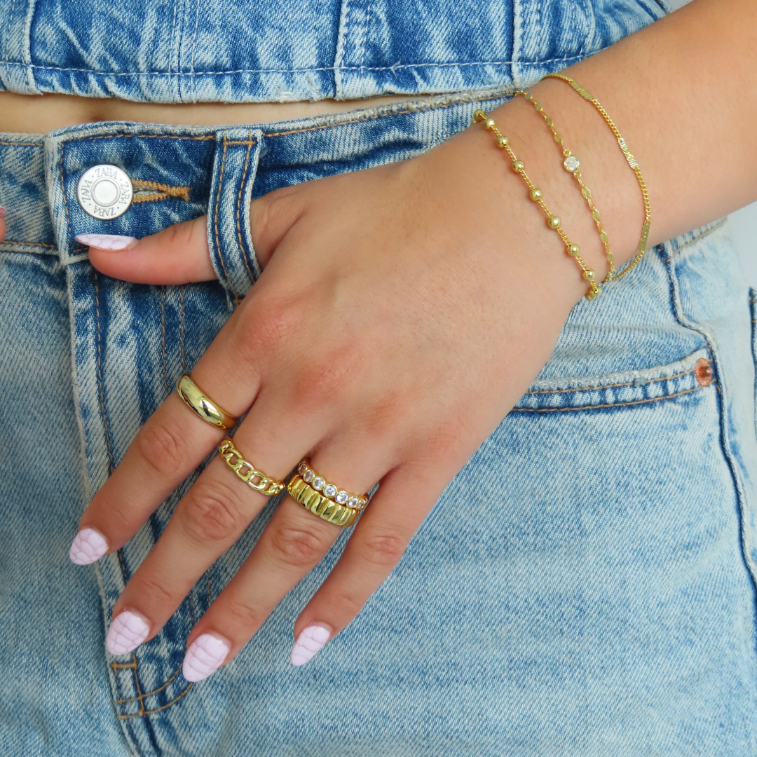 Anillo con cadena LuvaModa