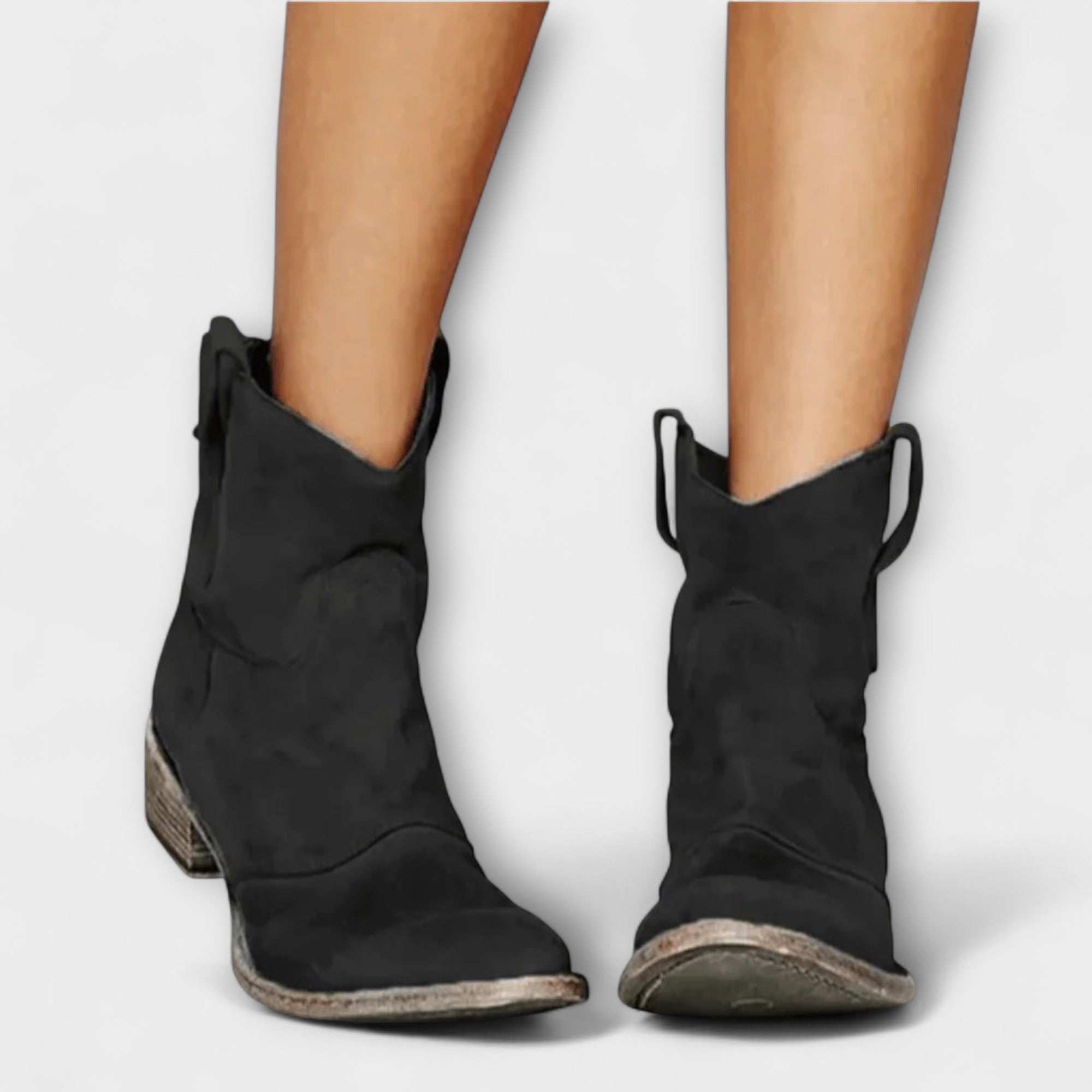 Sami - Botines de ante estilo Savannah LuvaModa