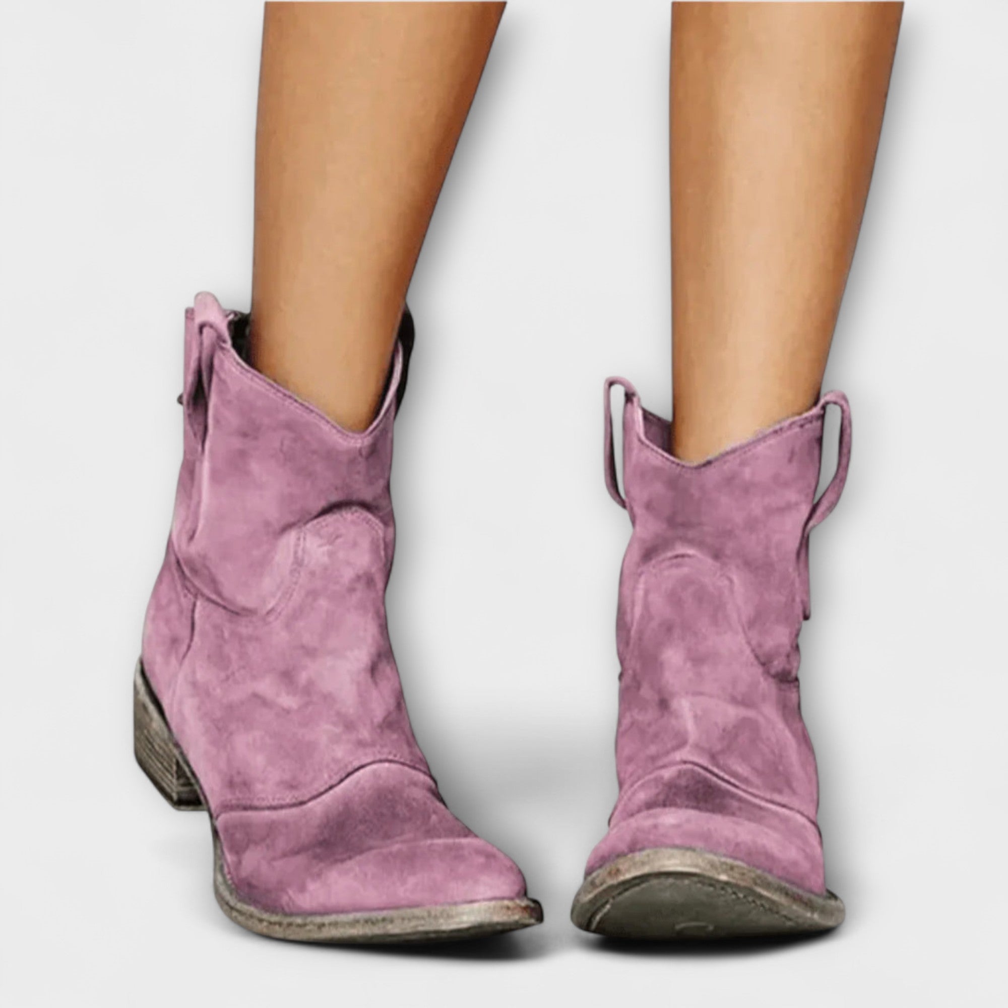 Sami - Botines de ante estilo Savannah LuvaModa