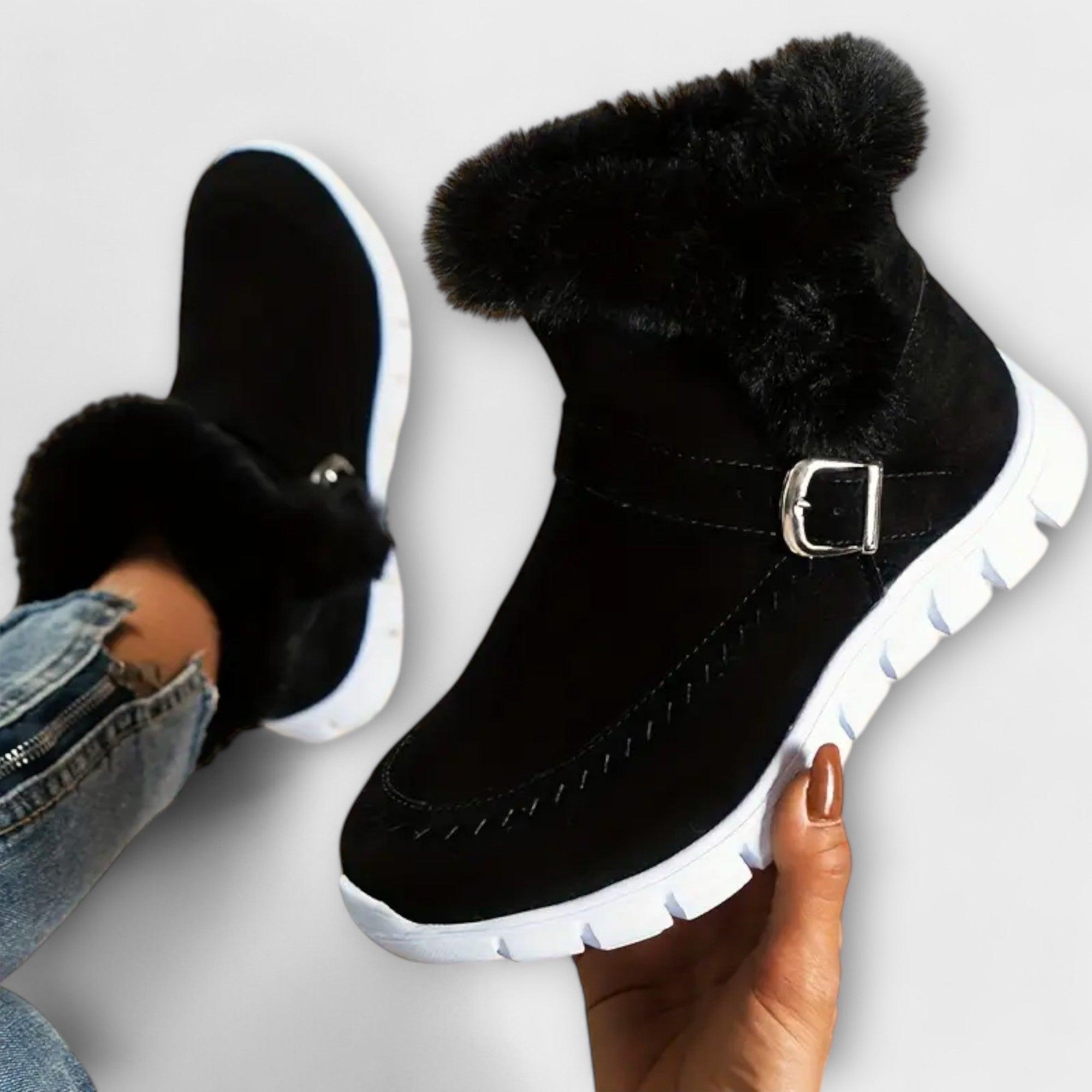 Botas Chelsea con forro cálido LuvaModa