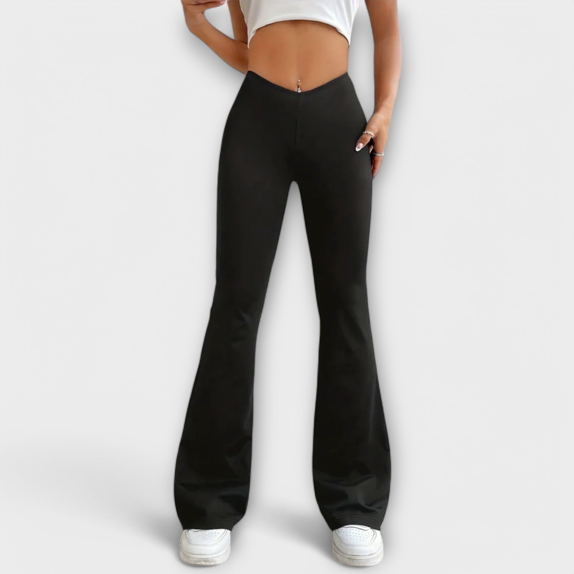 Serena - Pantalones anchos con campana LuvaModa