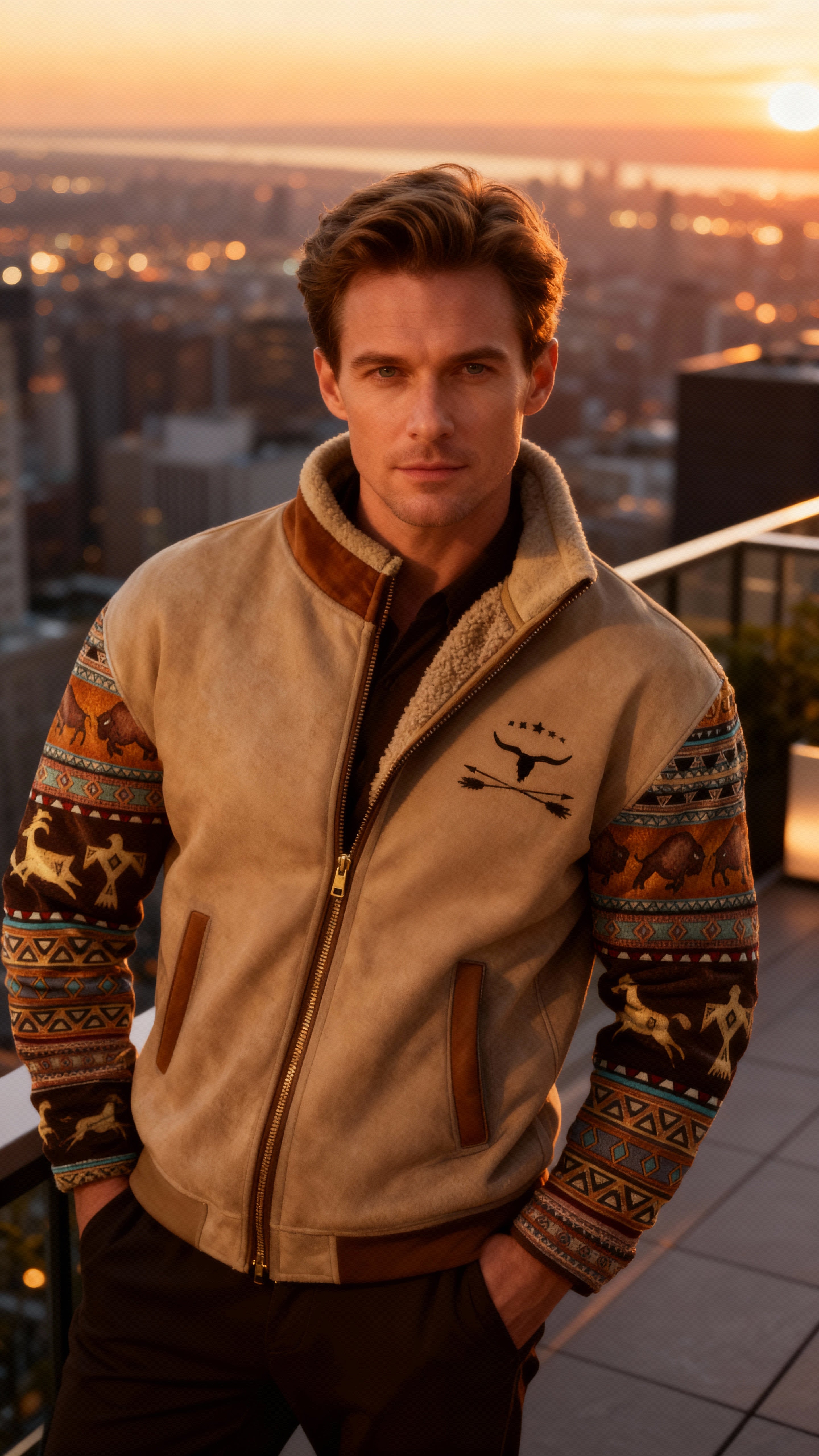 FrostRebel | Chaqueta de forro polar con interior térmico elegante LuvaModa