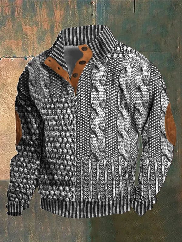 Georges – Suéter Estampado Vintage LuvaModa