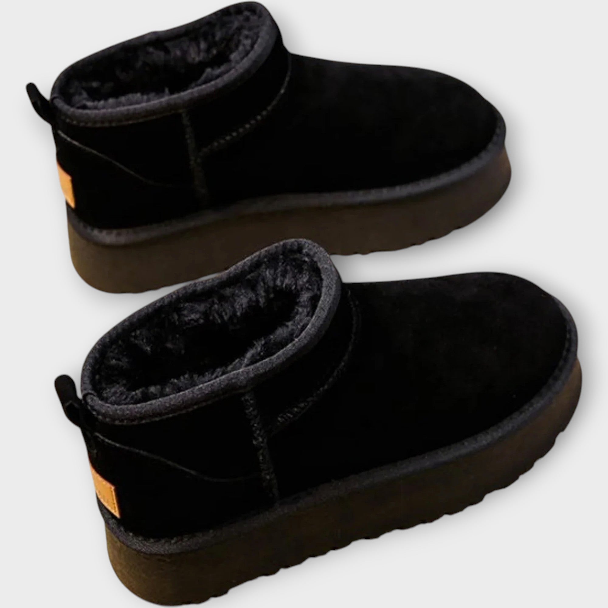 Botas de gamuza cómodas con forro rico LuvaModa