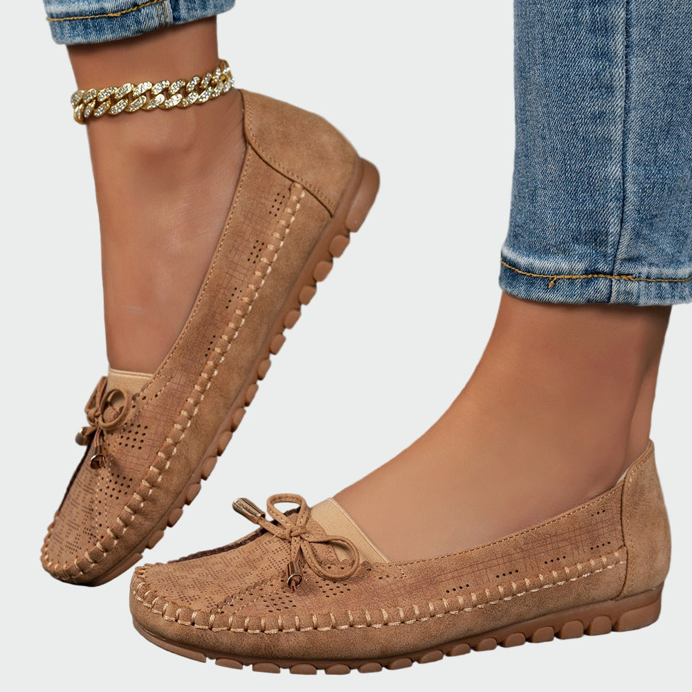 Zapatos cómodos sin cordones con suela ortopédica LuvaModa