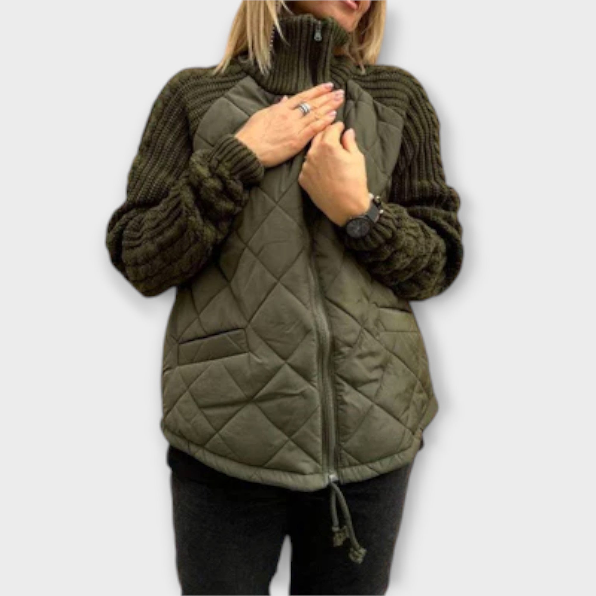 Valerie - Chaqueta de cuello alto Luvamoda
