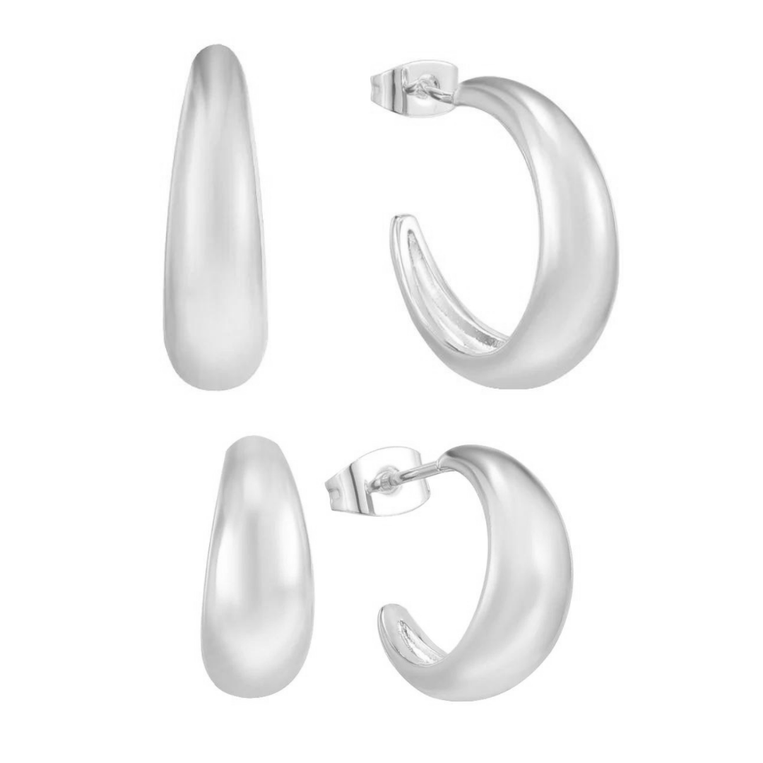 Pendientes de aro LuvaModa