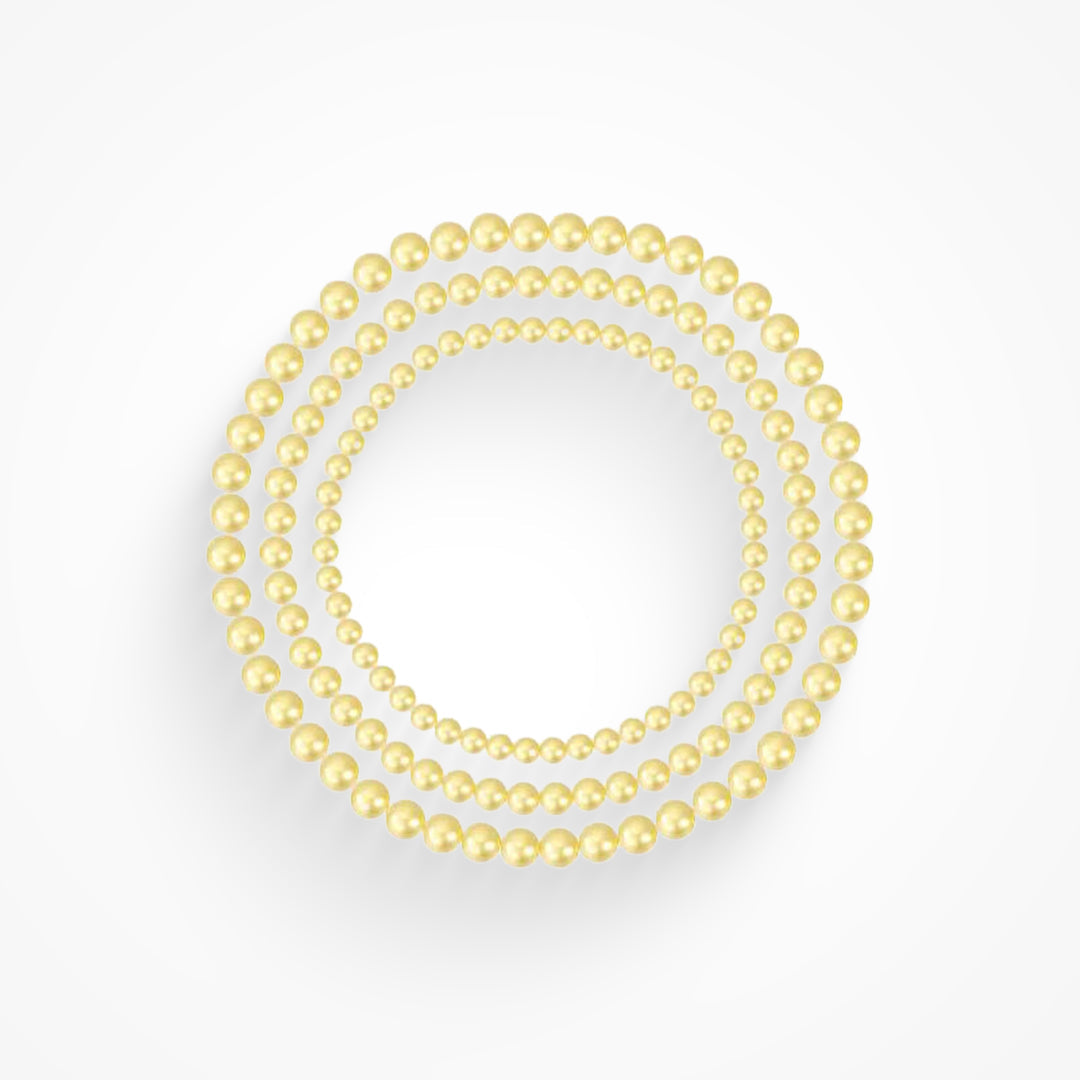 Pulsera de oro Mykonos LuvaModa