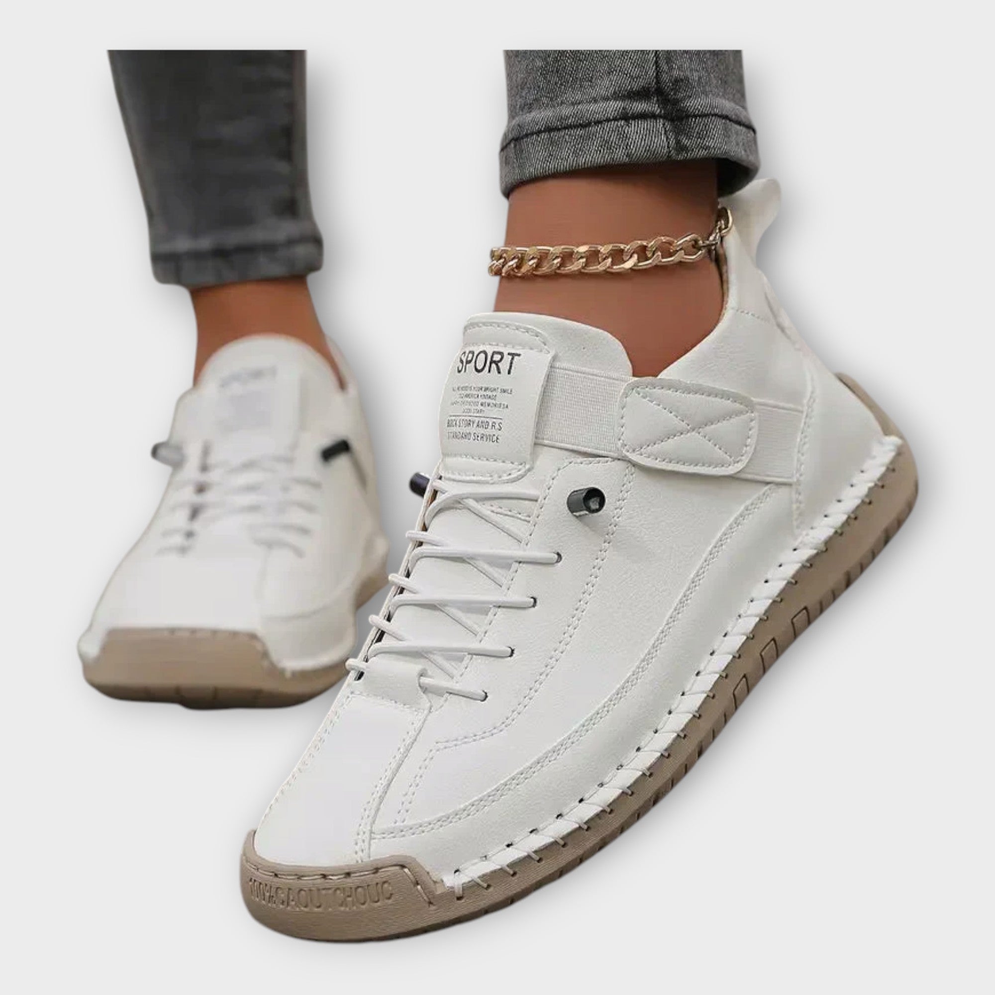 Zapatillas deportivas con un diseño elegante y práctico. LuvaModa