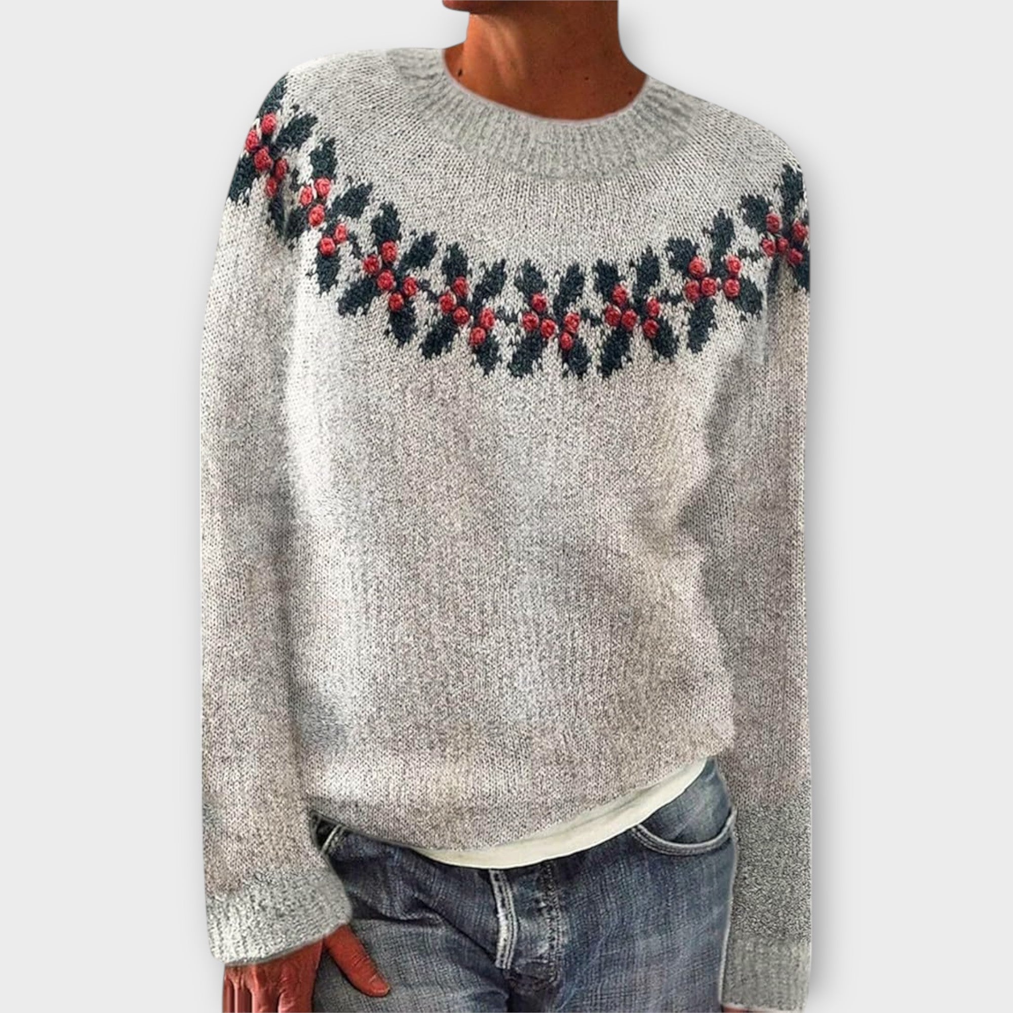 Simon - Suéter navideño acogedor Luvamoda