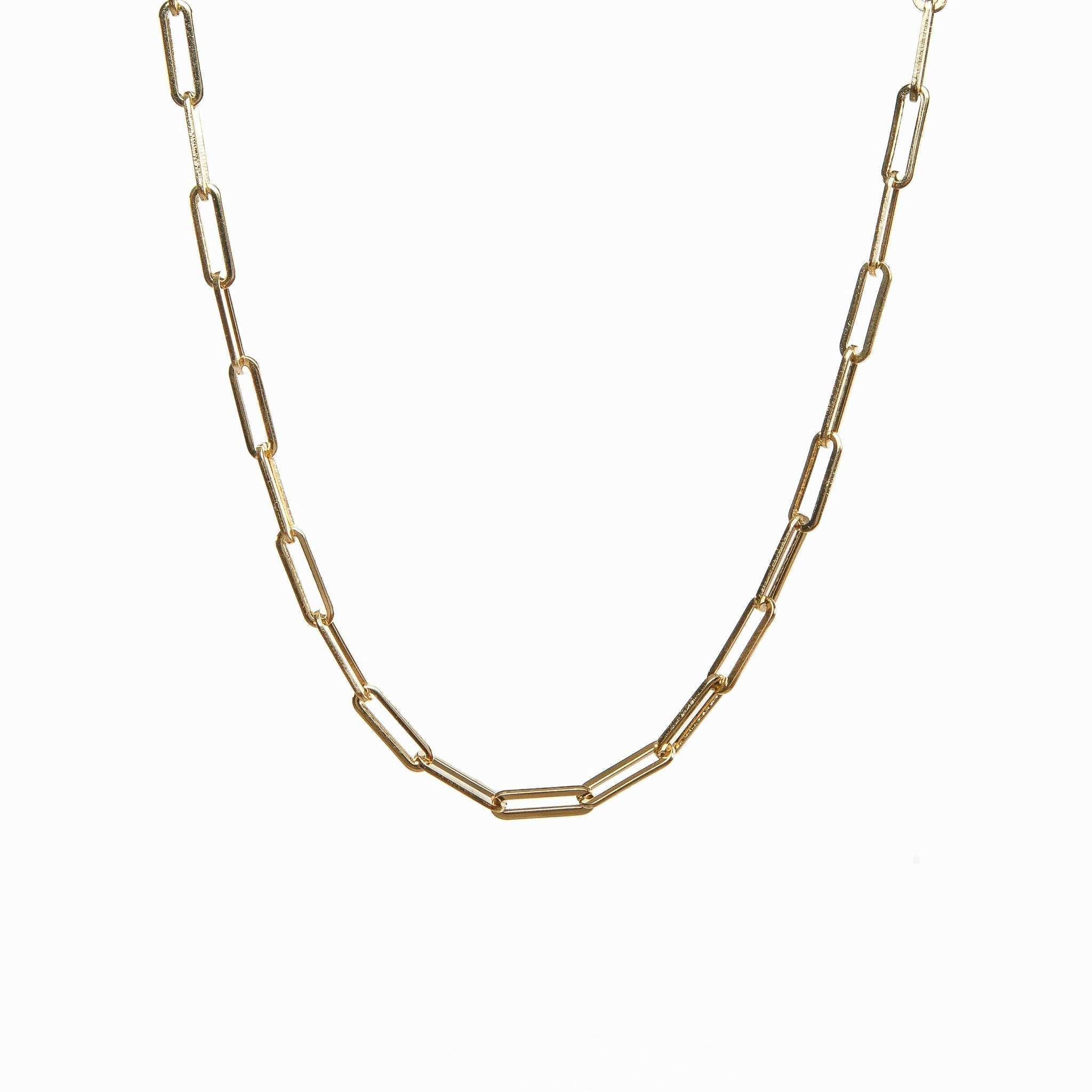 Cadena de oro con clip LuvaModa