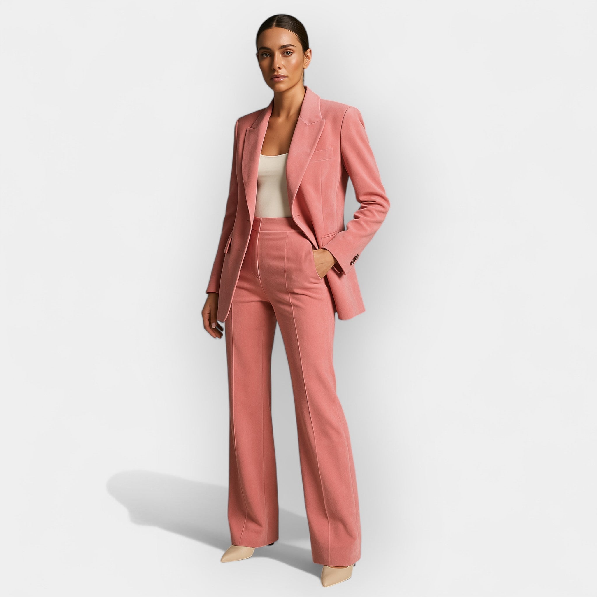 Conjunto de abrigo y pantalón LuvaModa