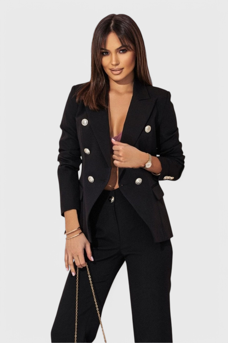 Conjunto elegante de blazer y pantalón Rosalin LuvaModa