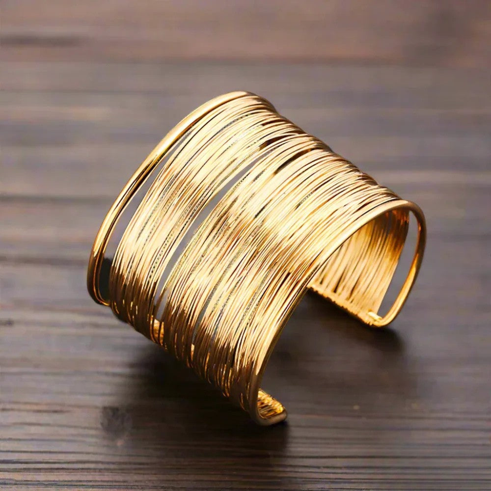 Pulsera de oro retro LuvaModa