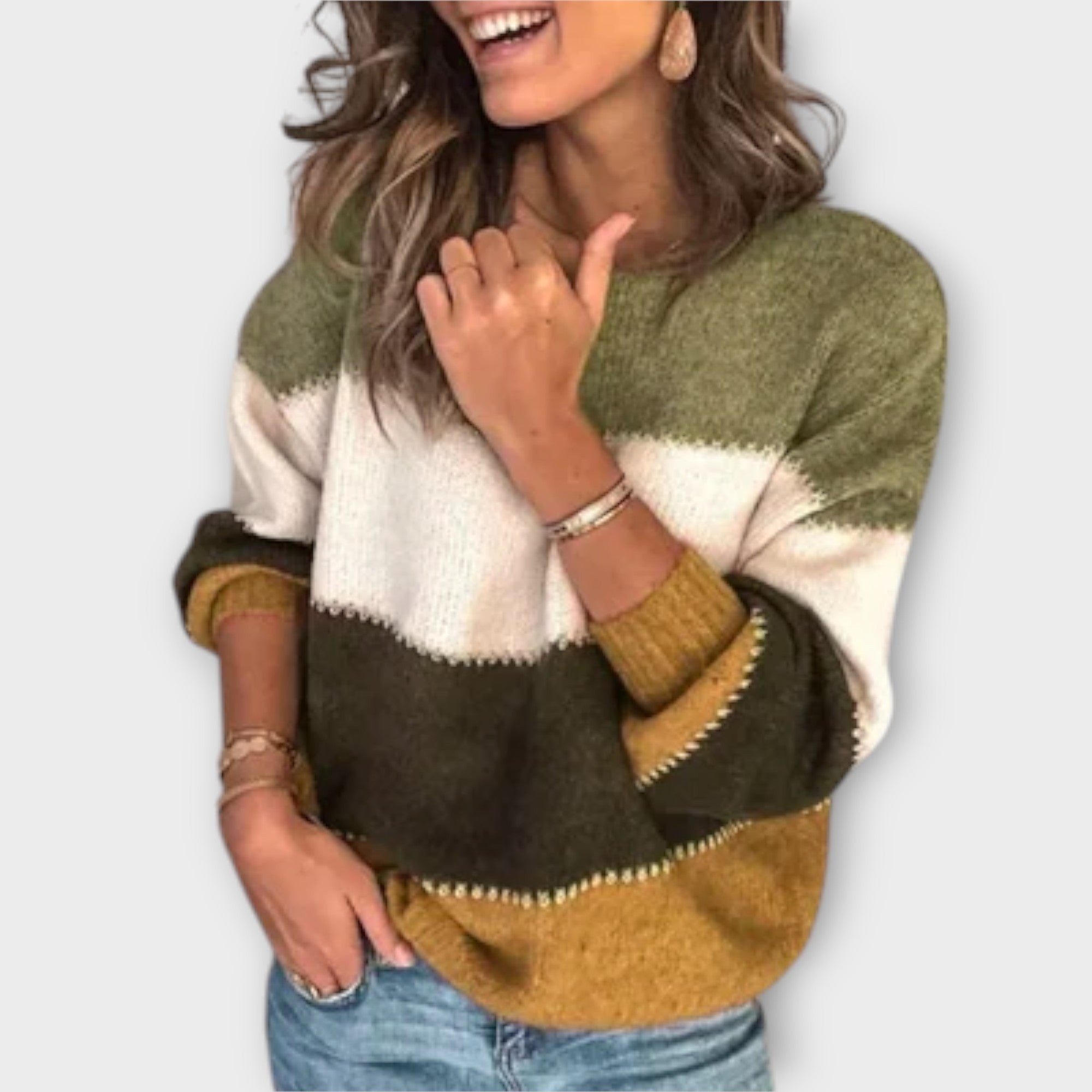 Elisa - Suéter relajado y cálido Luvamoda
