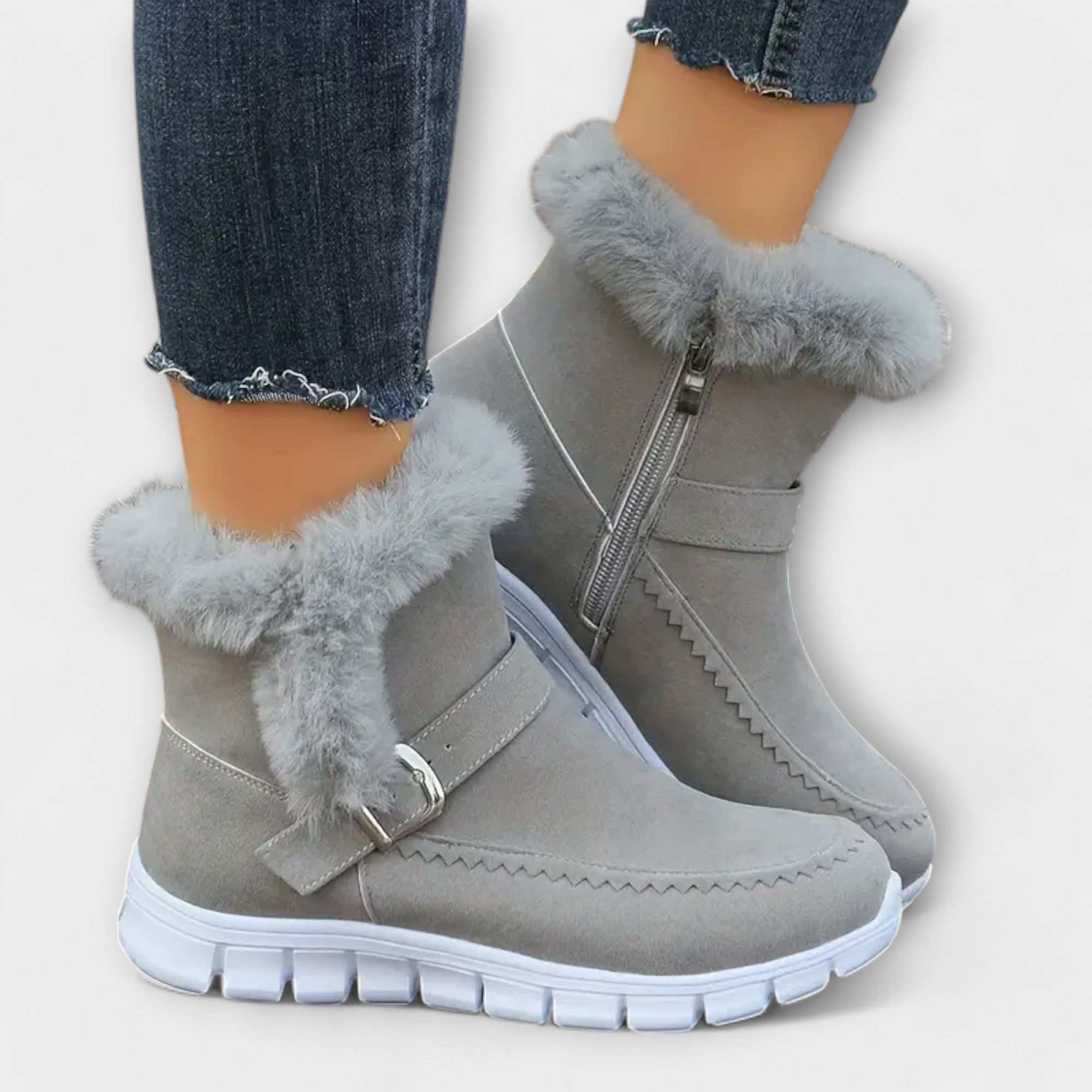 Botas Chelsea con forro cálido LuvaModa