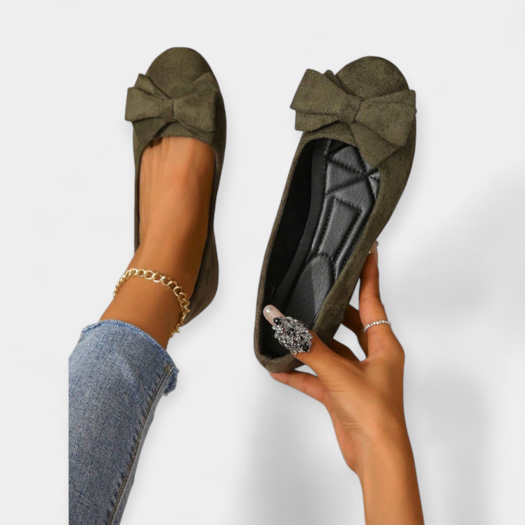 Zapatos con lazos LuvaModa