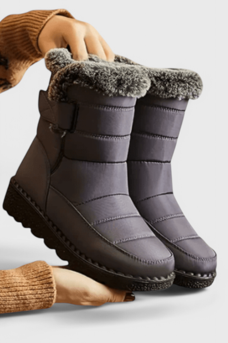 Botas de invierno impermeables Lexi con suela antideslizante LuvaModa