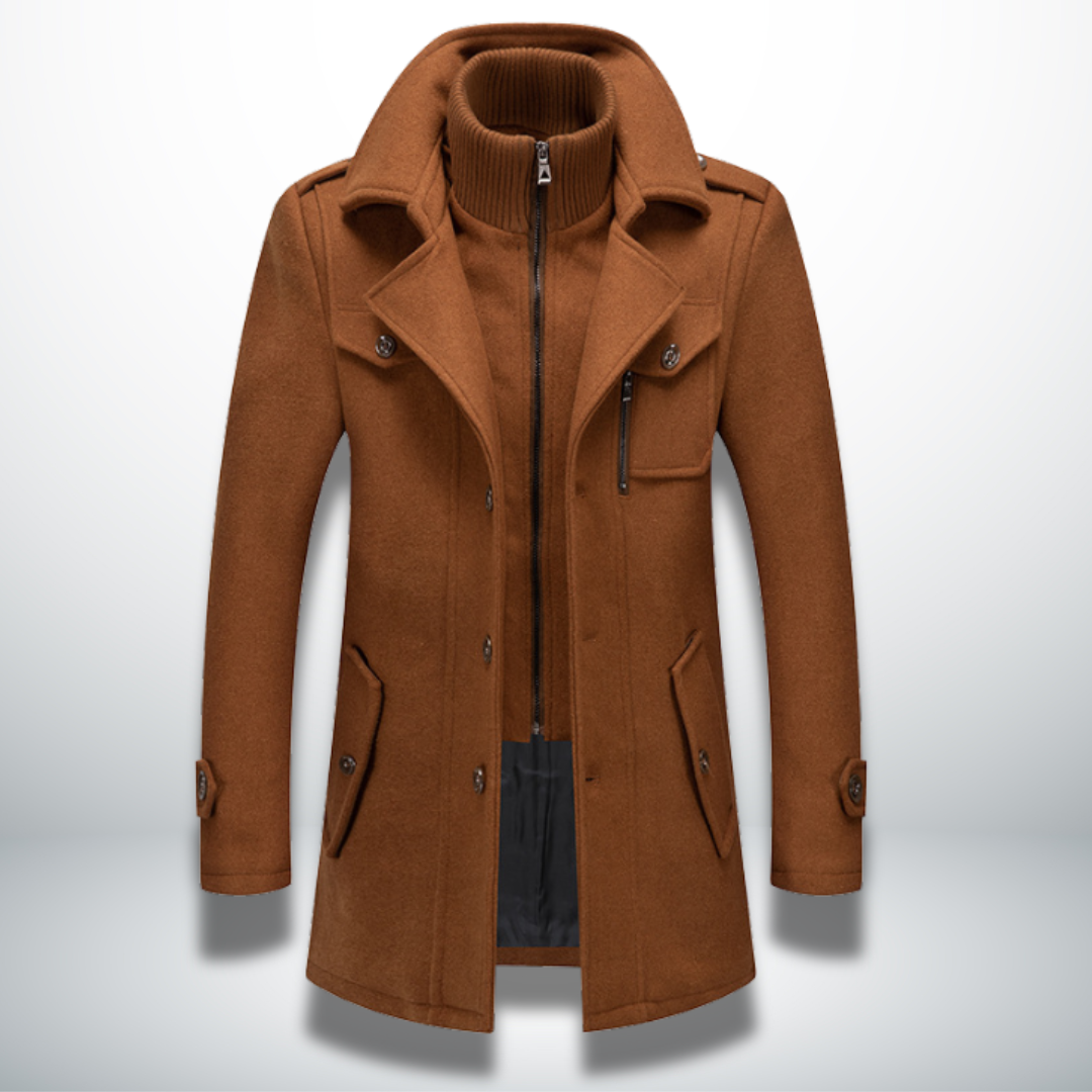 Angelo | Abrigo más cálido y elegante para hombres LuvaModa