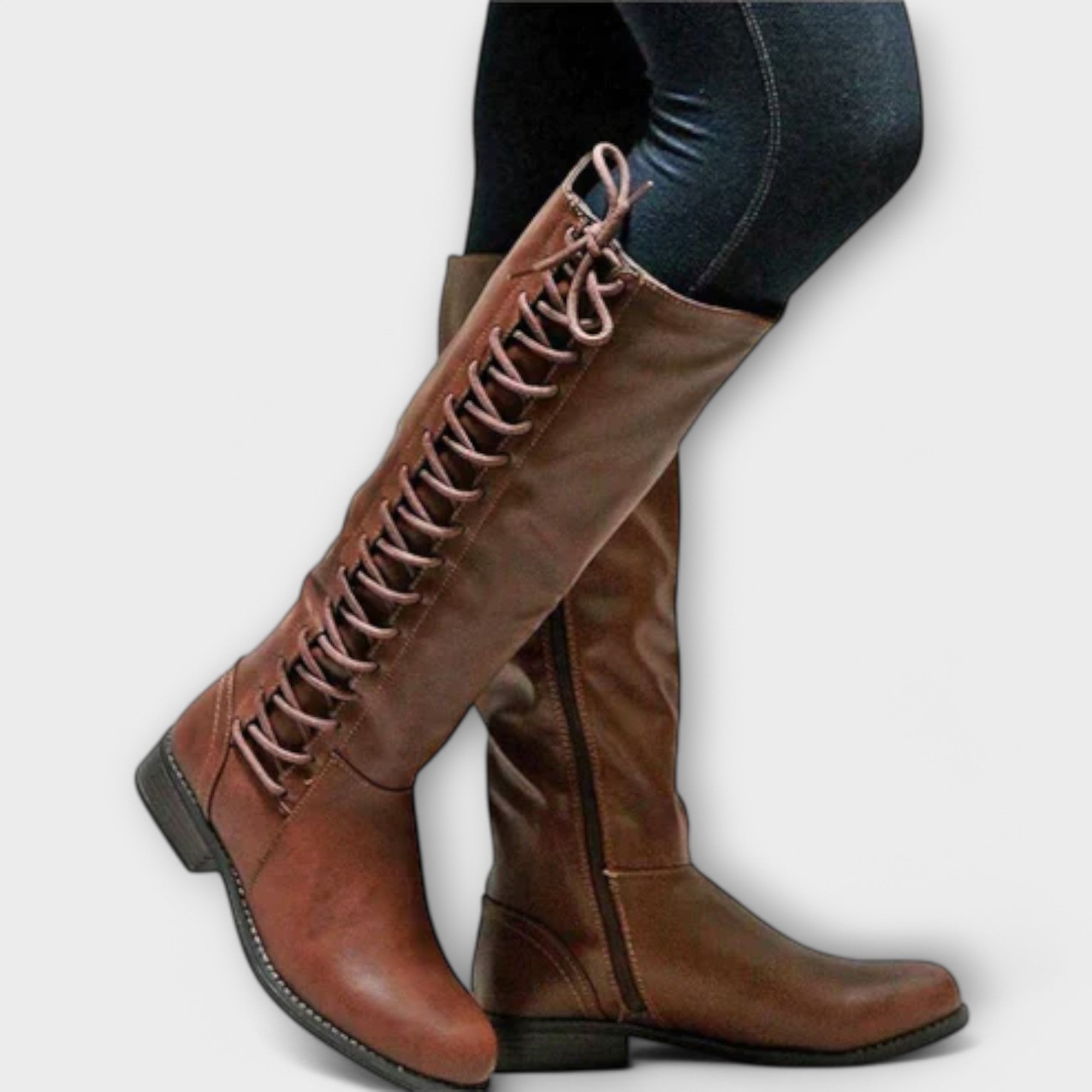 Botas elegantes con cordones LuvaModa