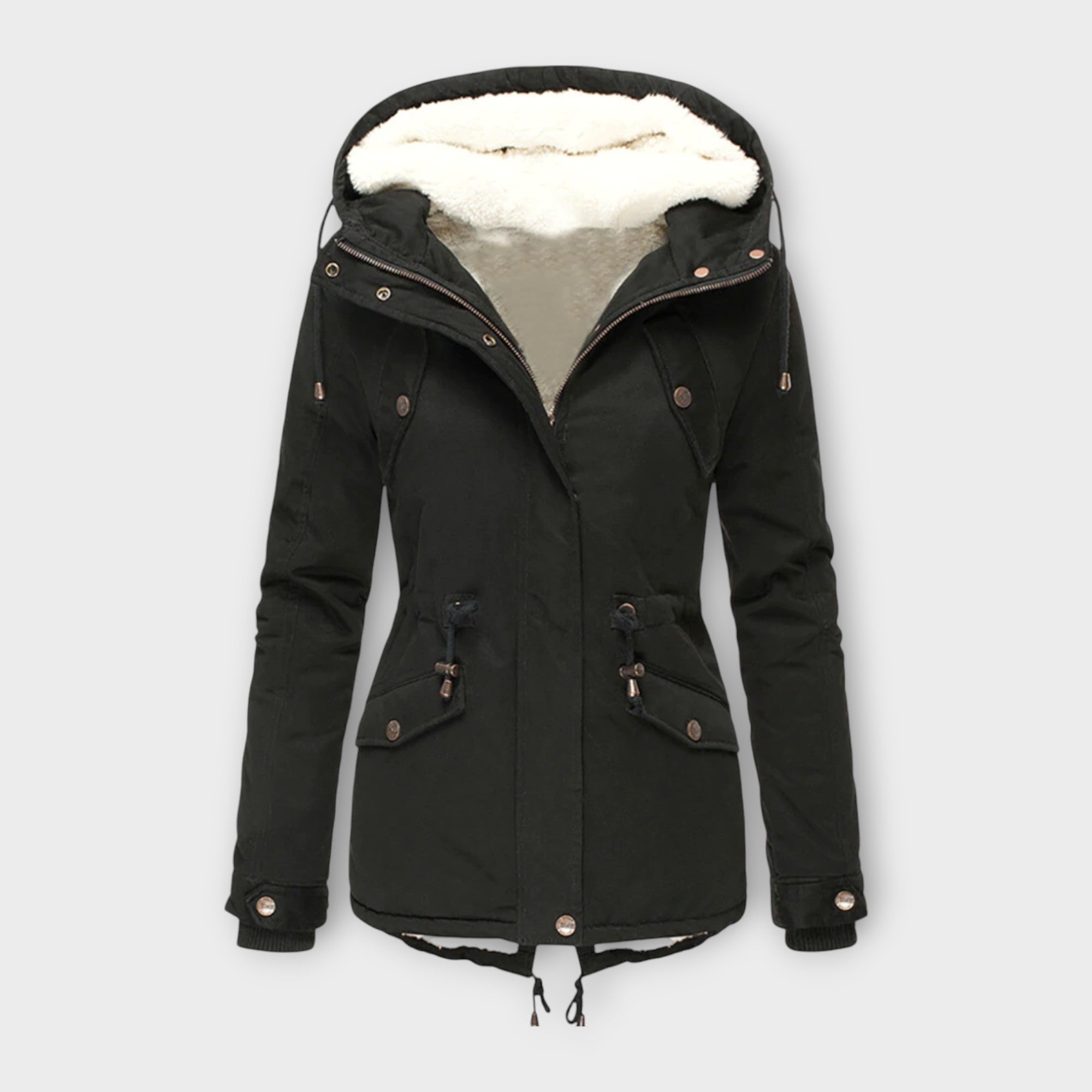 Mori - Chaqueta de invierno impermeable y acolchada Luvamoda