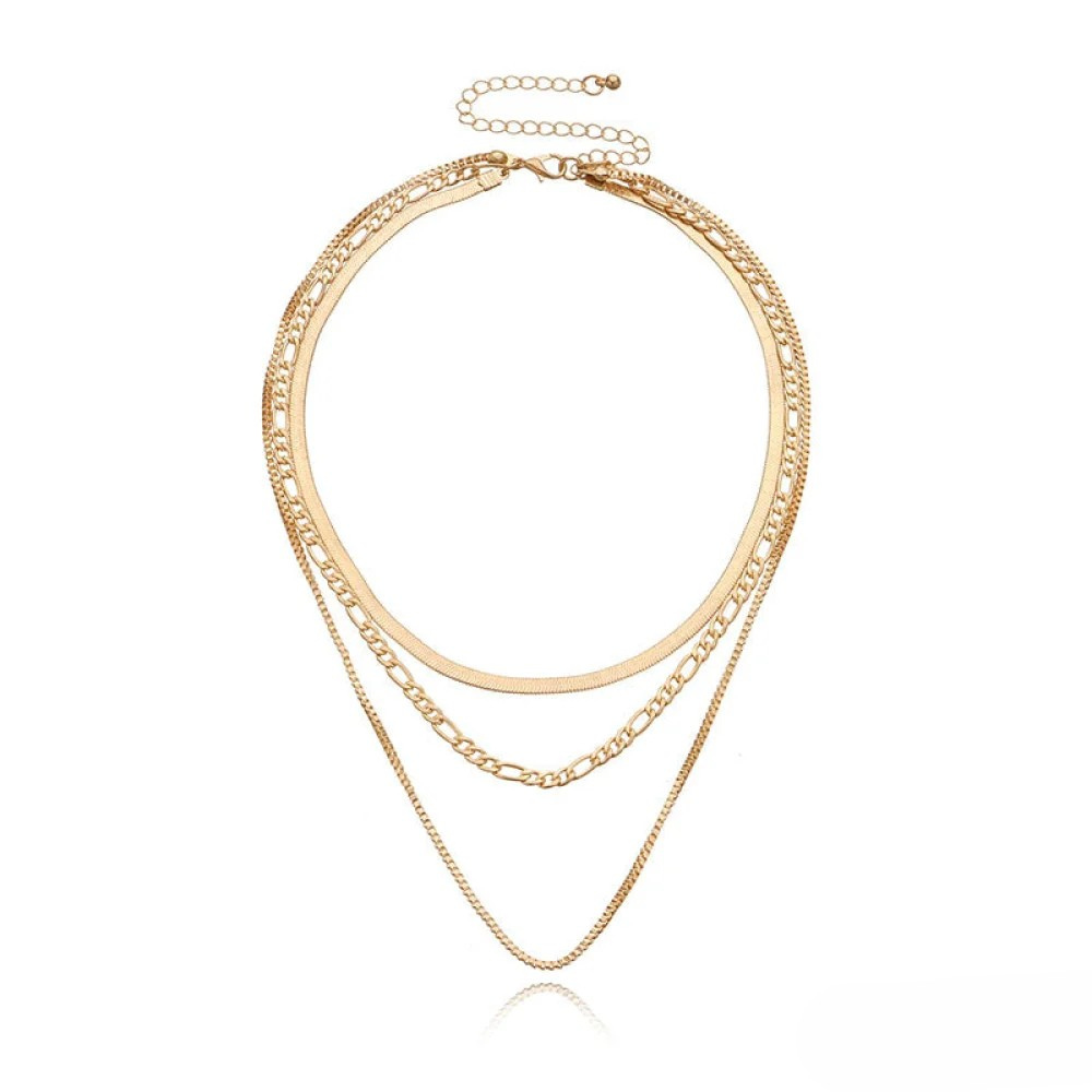 Collar vintage de tres capas LuvaModa