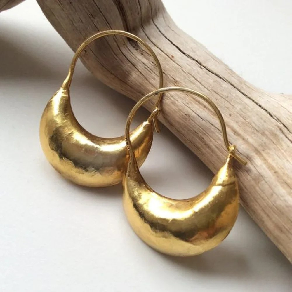Pendientes de aro retro LuvaModa
