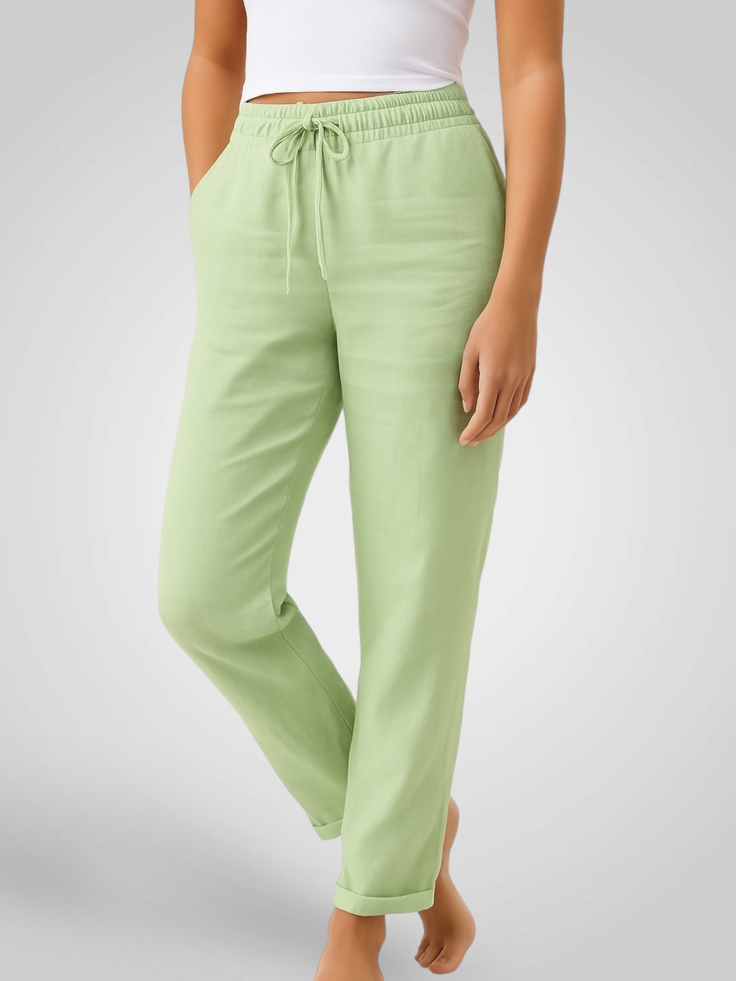 Líneas | Pantalones de lino LuvaModa