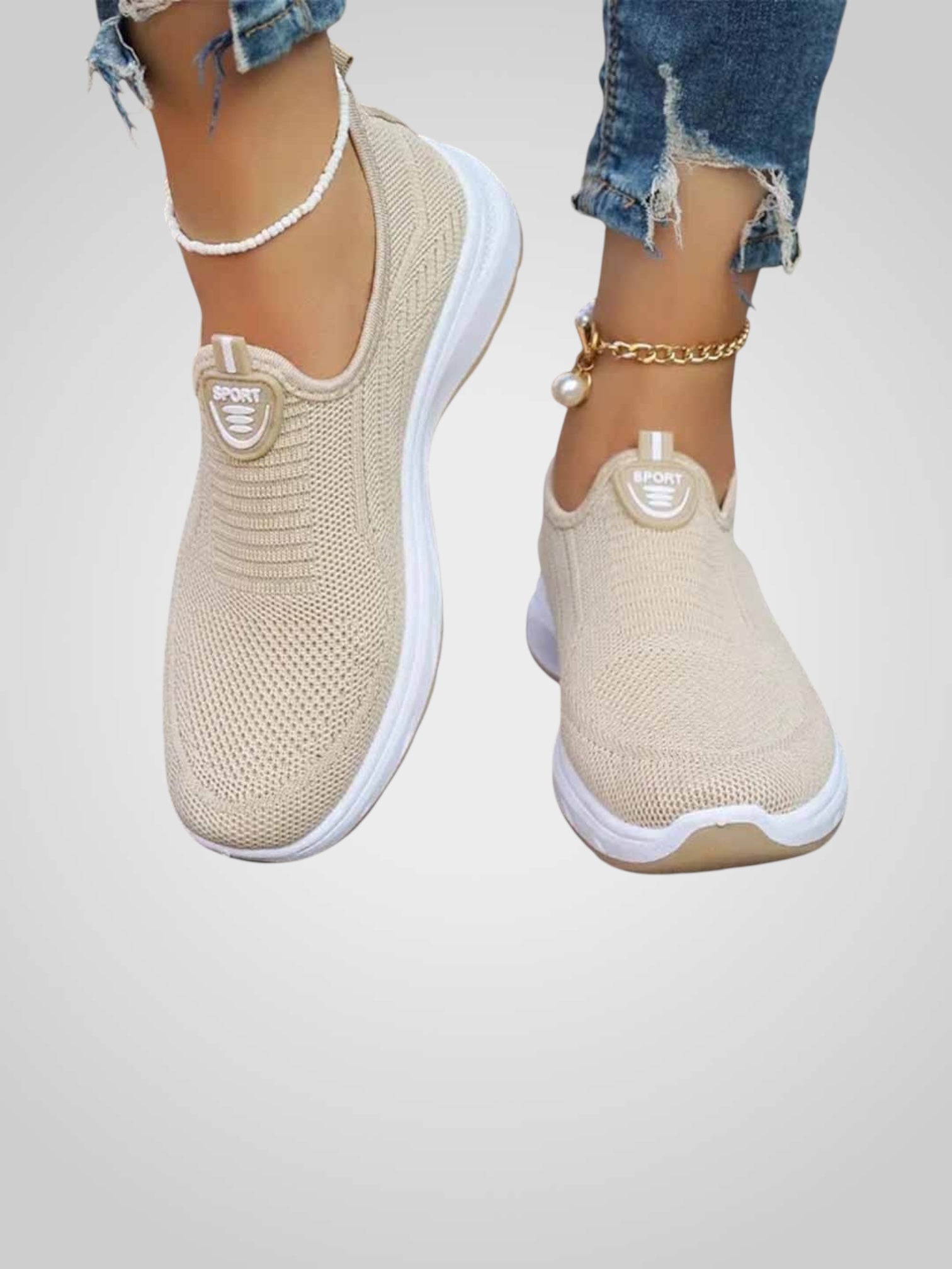 Fiona | Zapatillas deportivas sin cordones para mujer LuvaModa