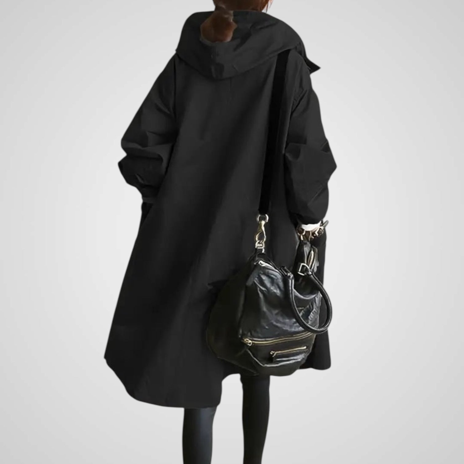 Vani | Chaqueta impermeable elegante con capucha Luvamoda