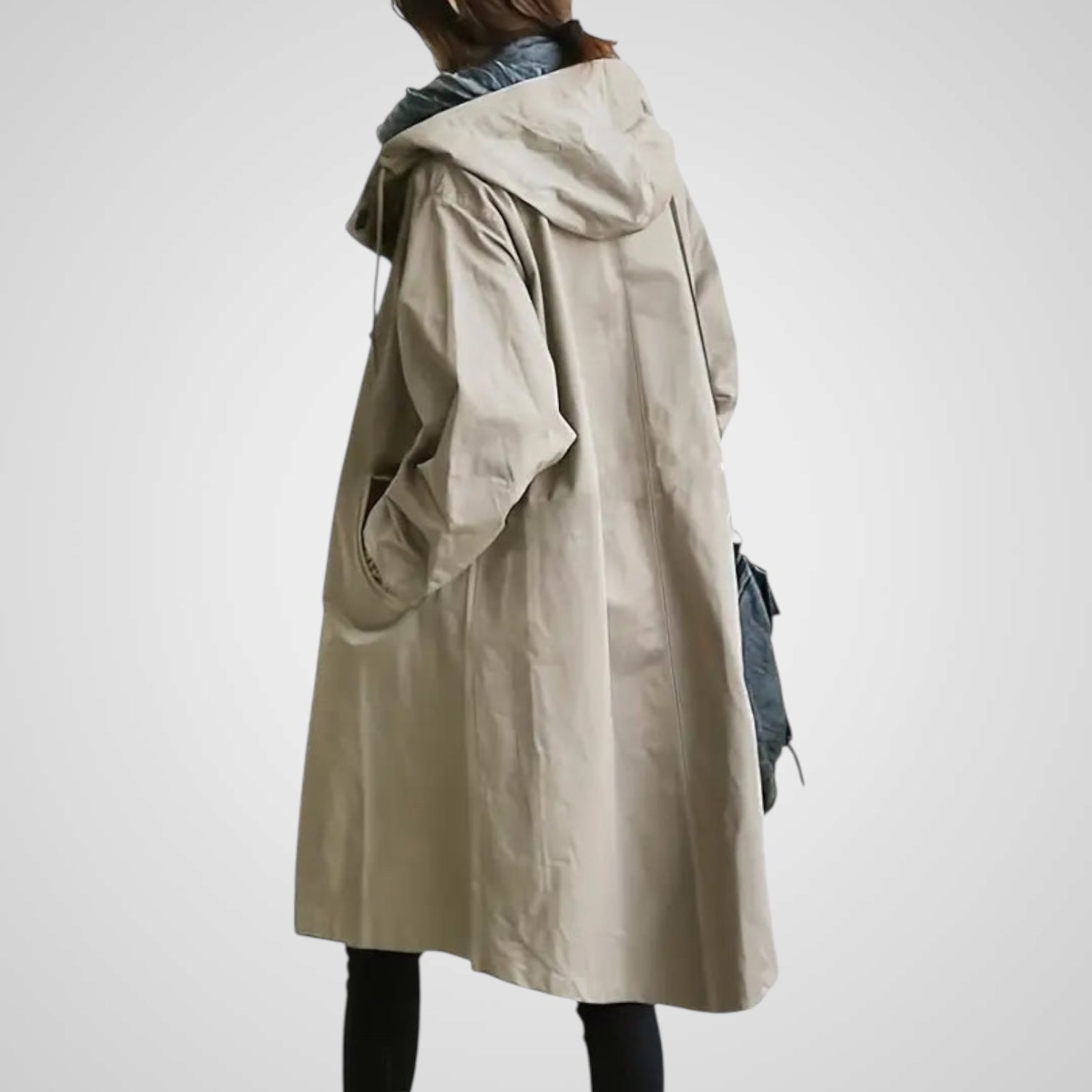 Vani | Chaqueta impermeable elegante con capucha Luvamoda