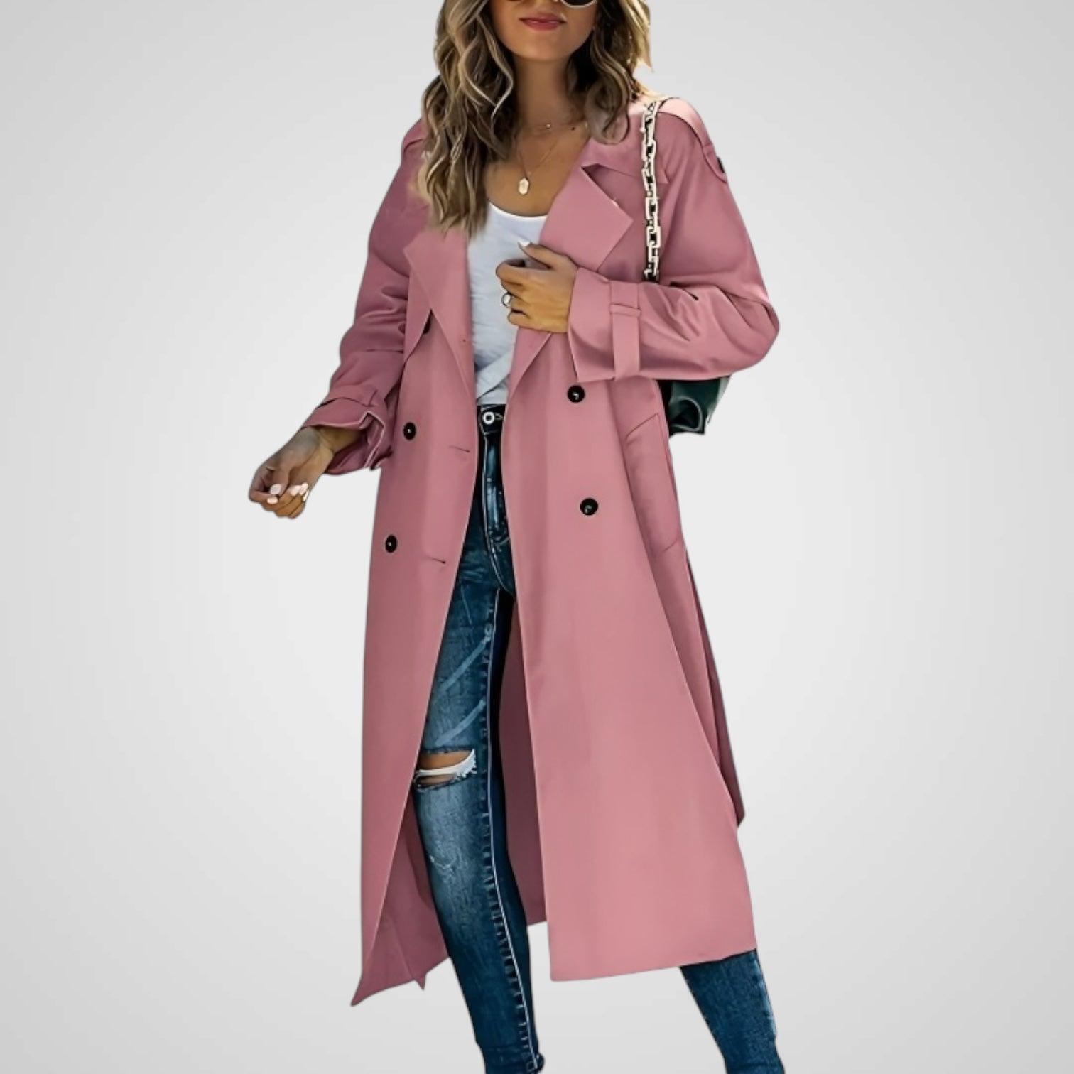 Poly | Gabardina para mujer Luvamoda