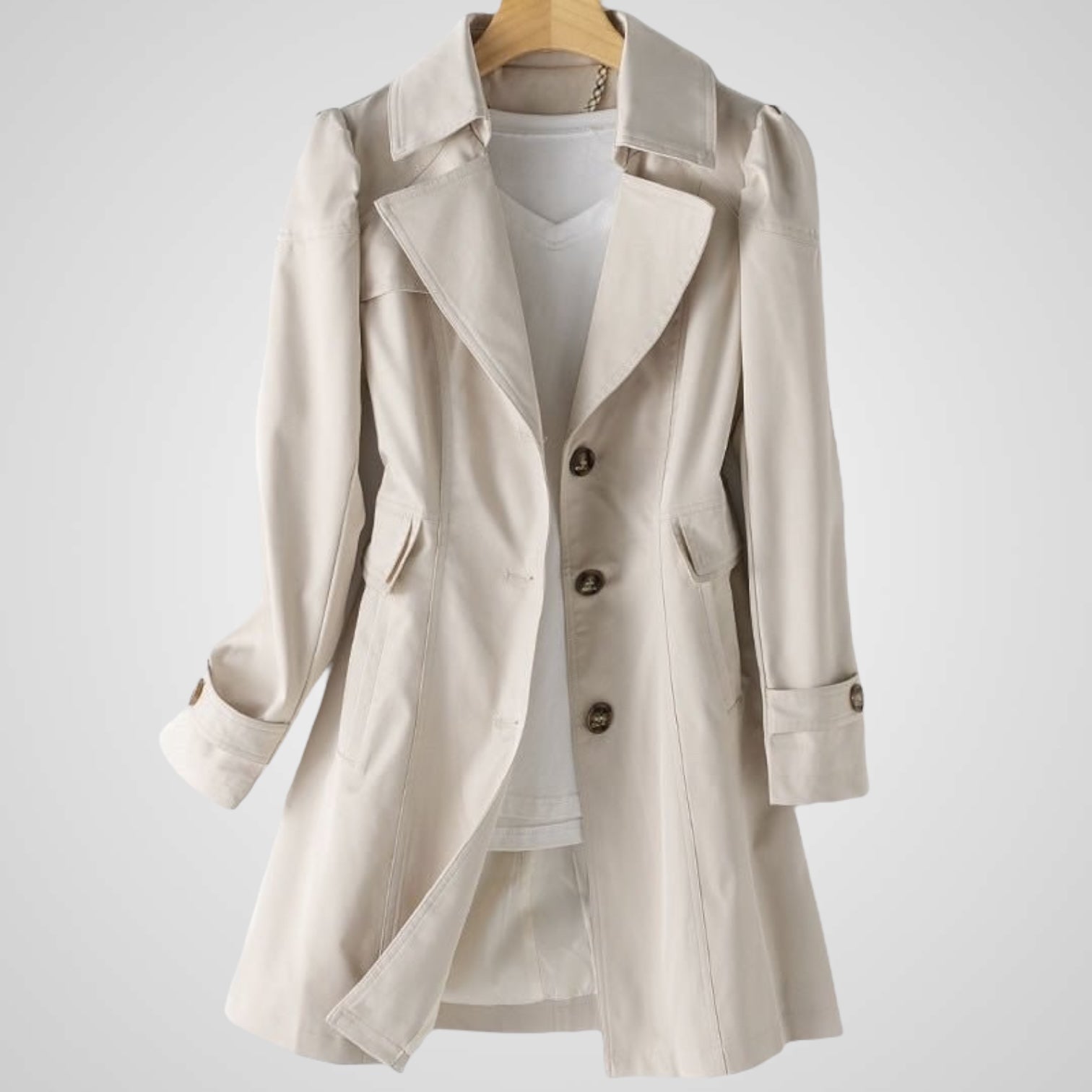 Trasi | Gabardina de mujer Luvamoda
