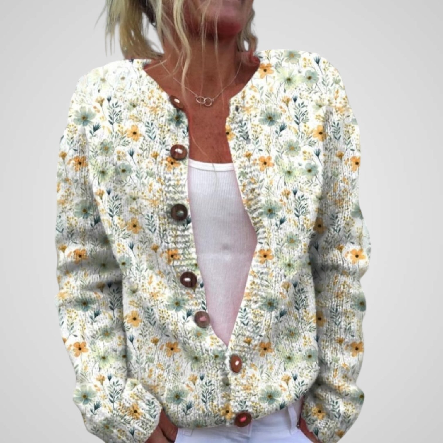 Florencia | Cárdigan floral Luvamoda