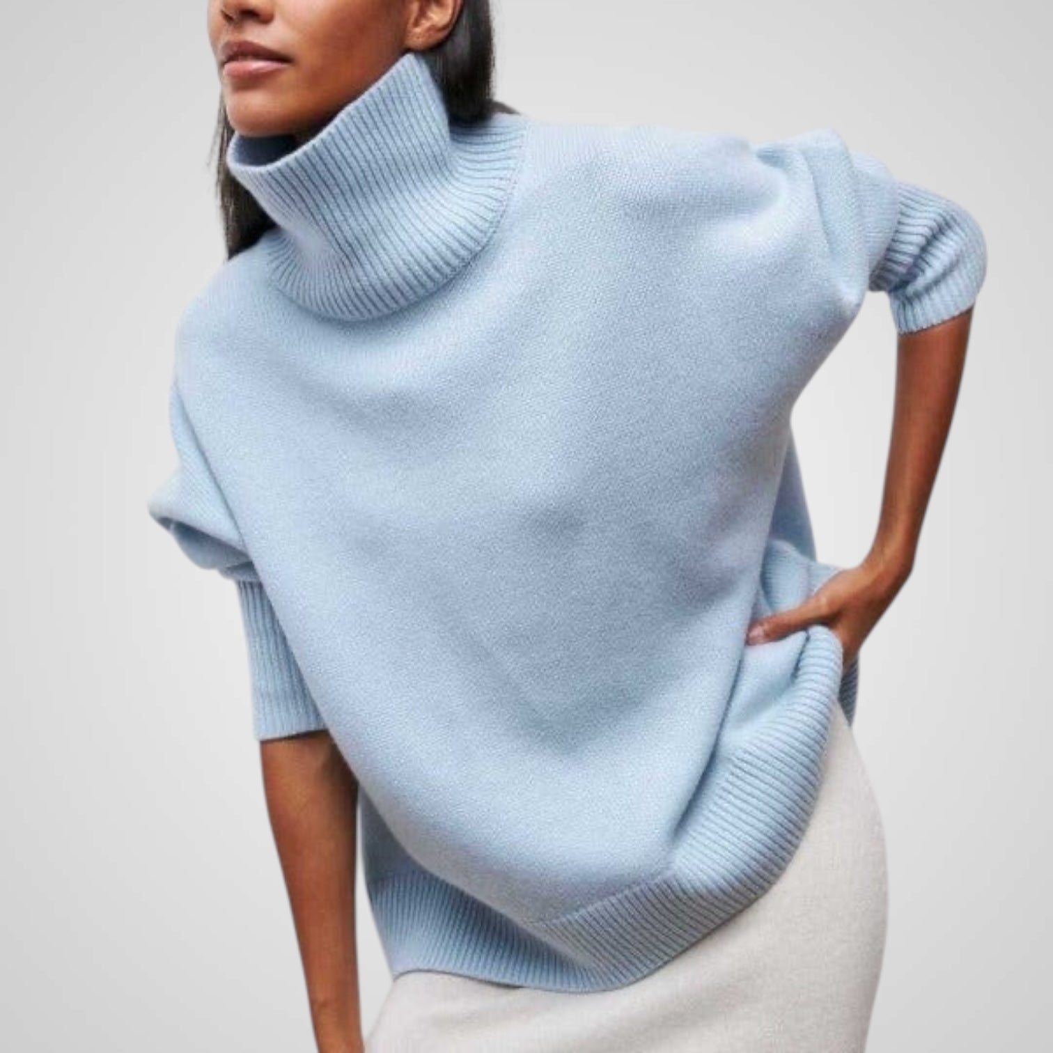 Nora | Suéter de cuello alto Luvamoda