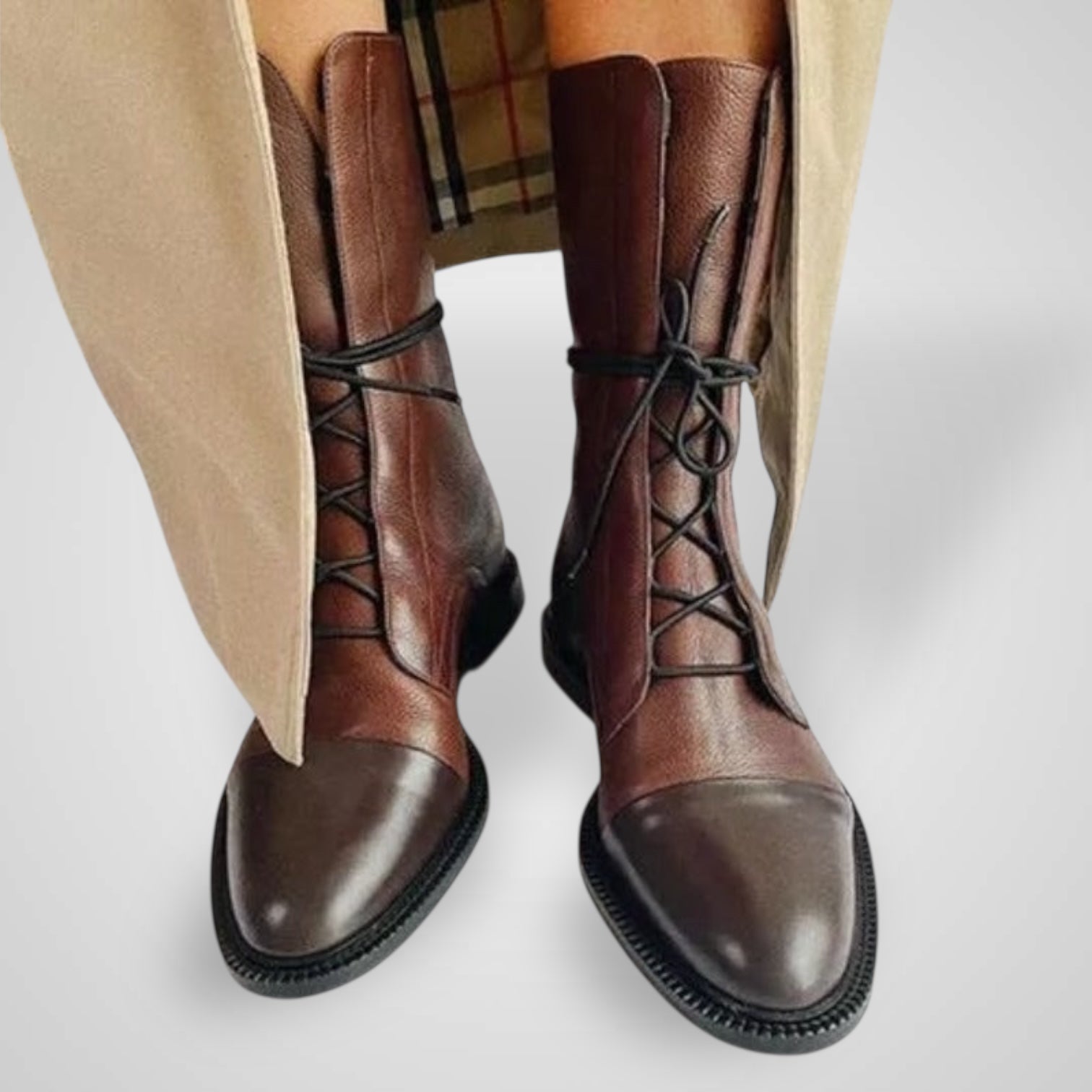 Viji | Botines elegantes de piel sin animales para mujer LuvaModa